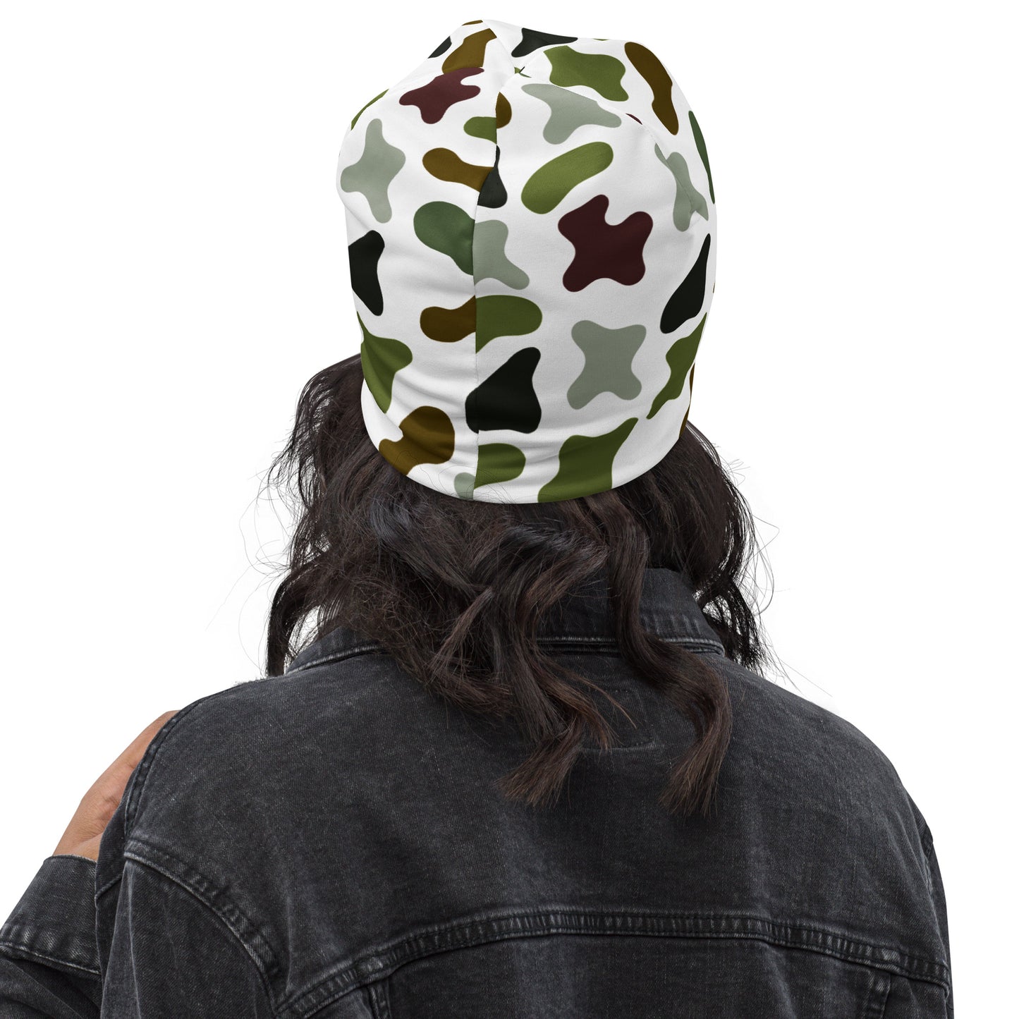 Camouflage All-Over Print Beanie