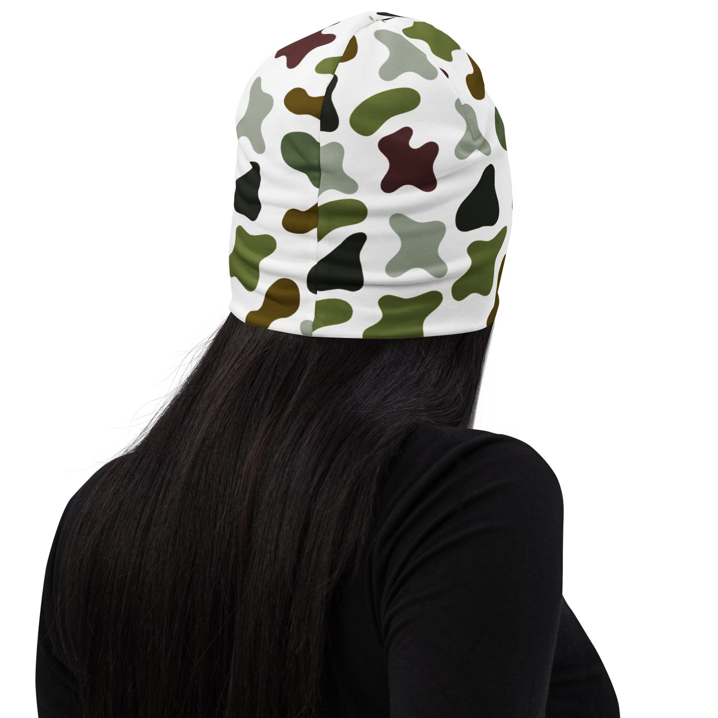 Camouflage All-Over Print Beanie
