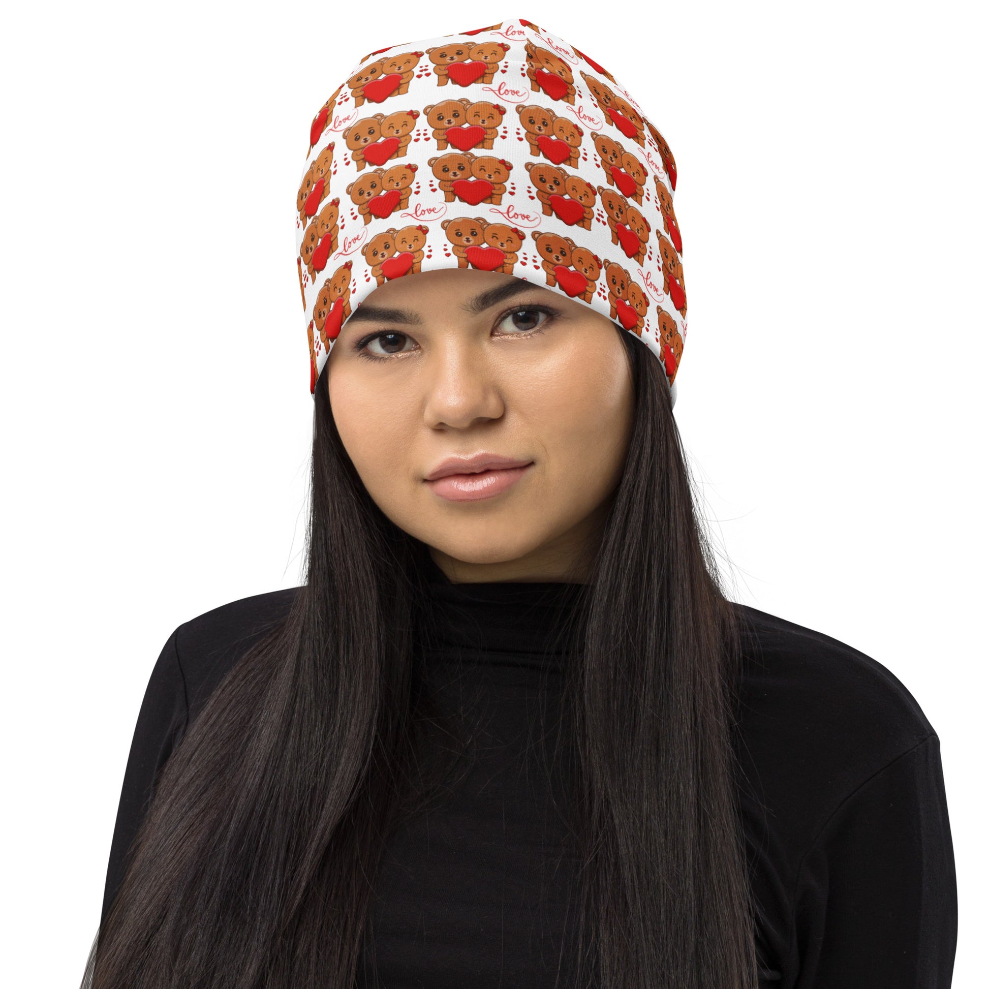 Teddy Bear All-Over Print Beanie