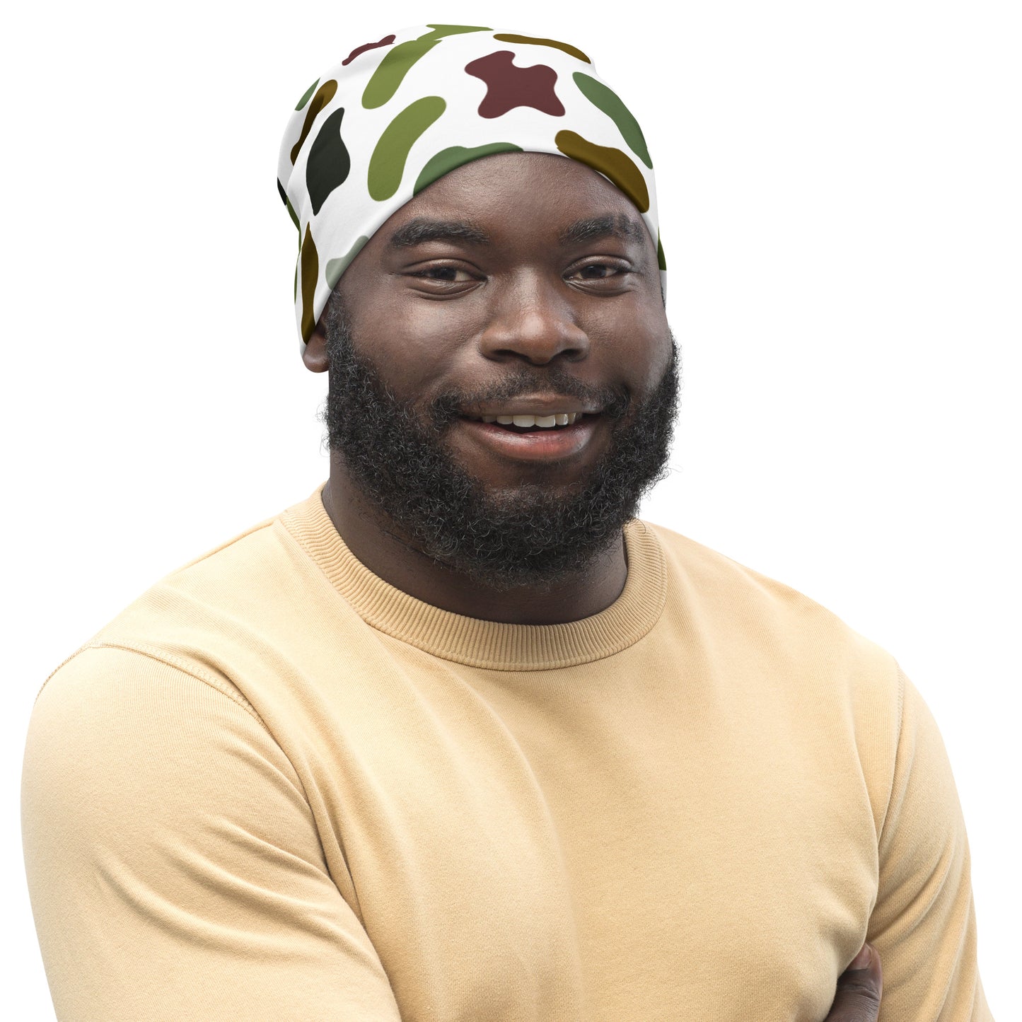 Camouflage All-Over Print Beanie