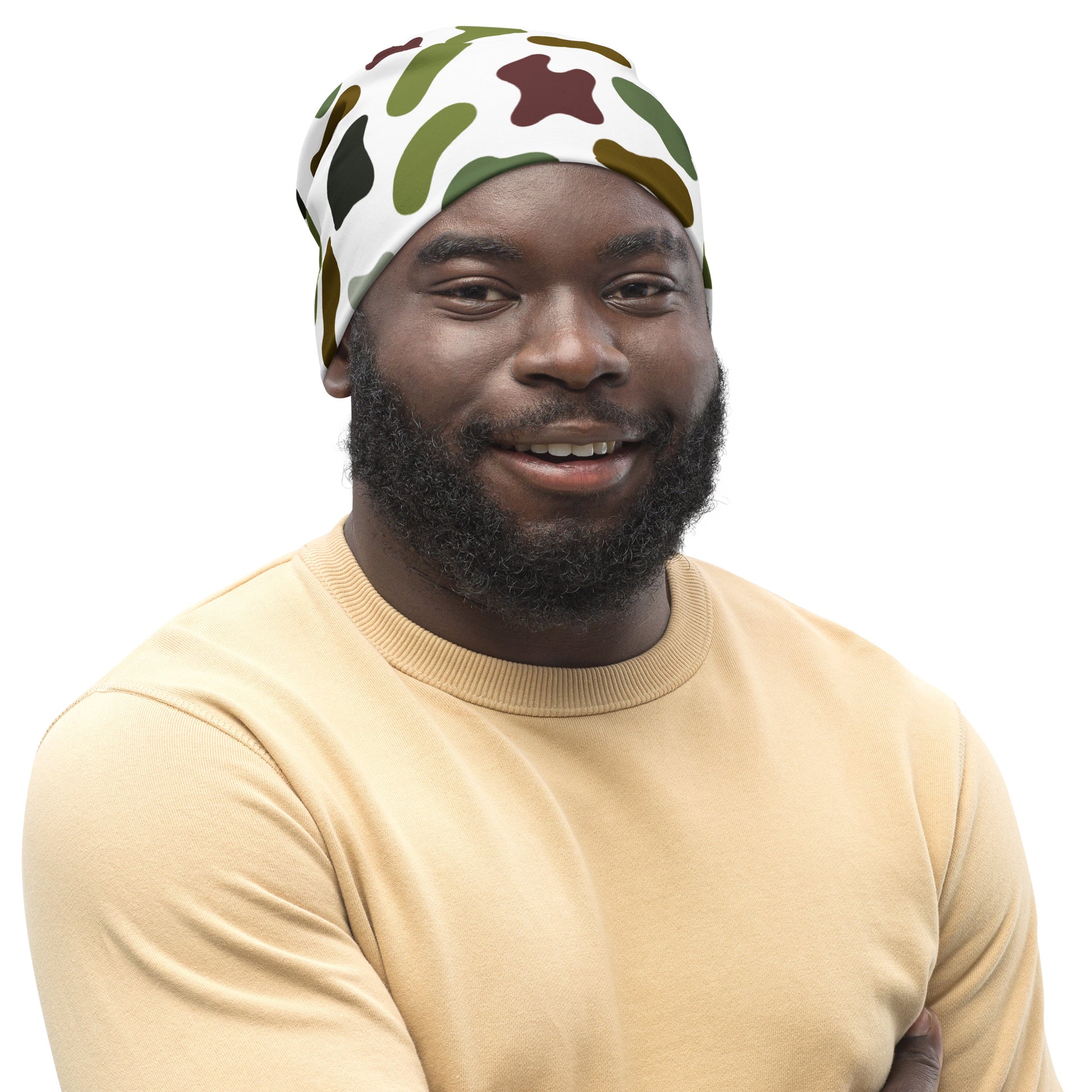 Camouflage All-Over Print Beanie
