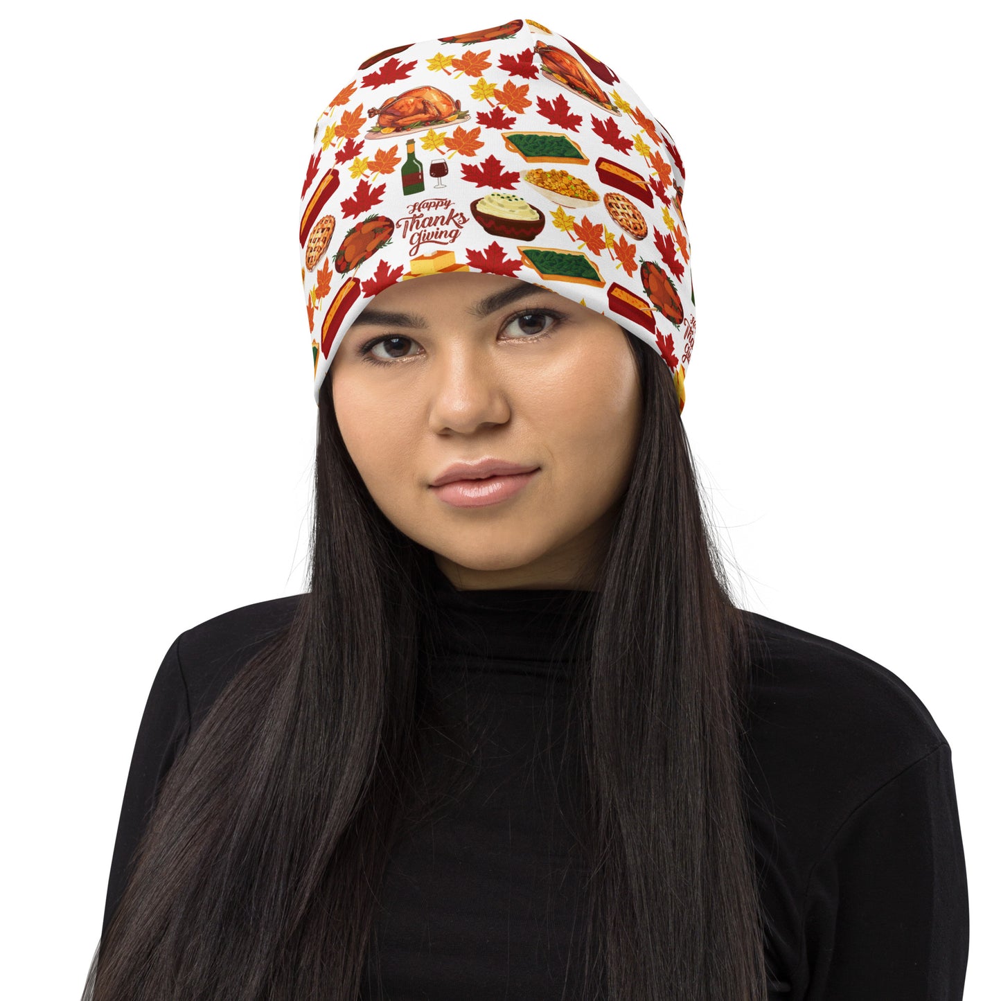 Thanksgiving All-Over Print Beanie