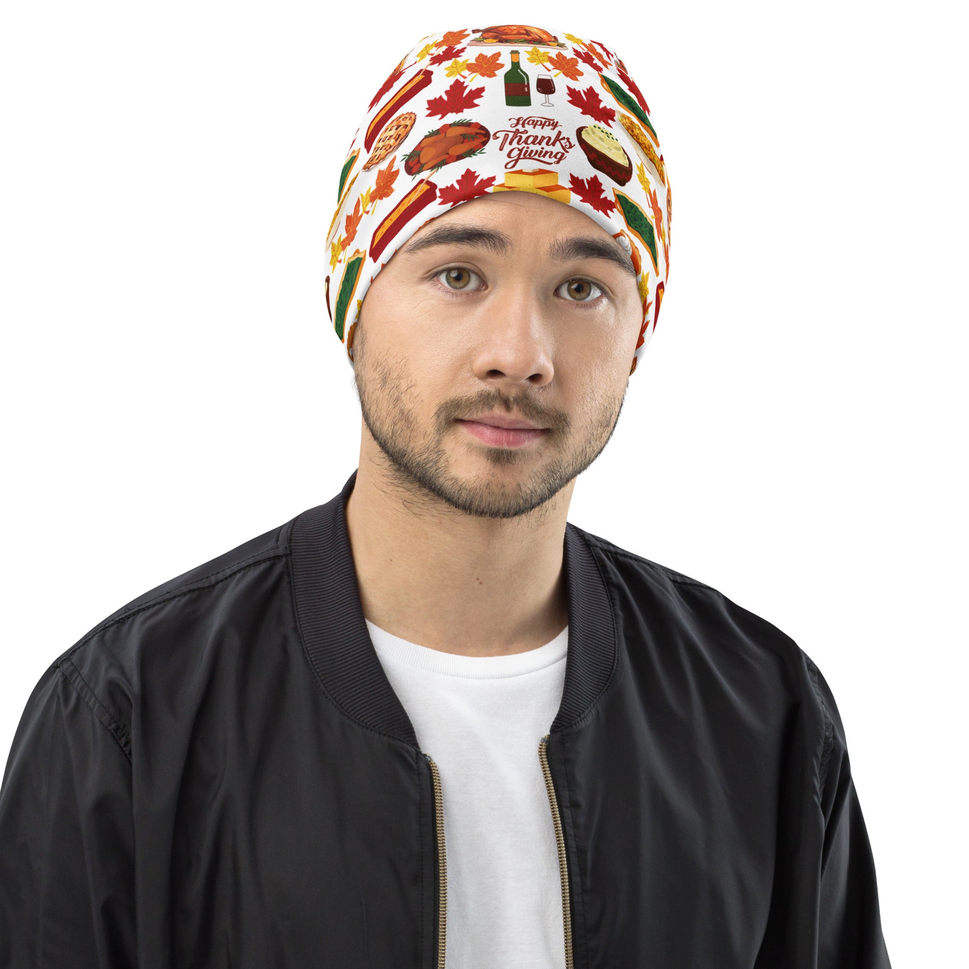 Thanksgiving All-Over Print Beanie