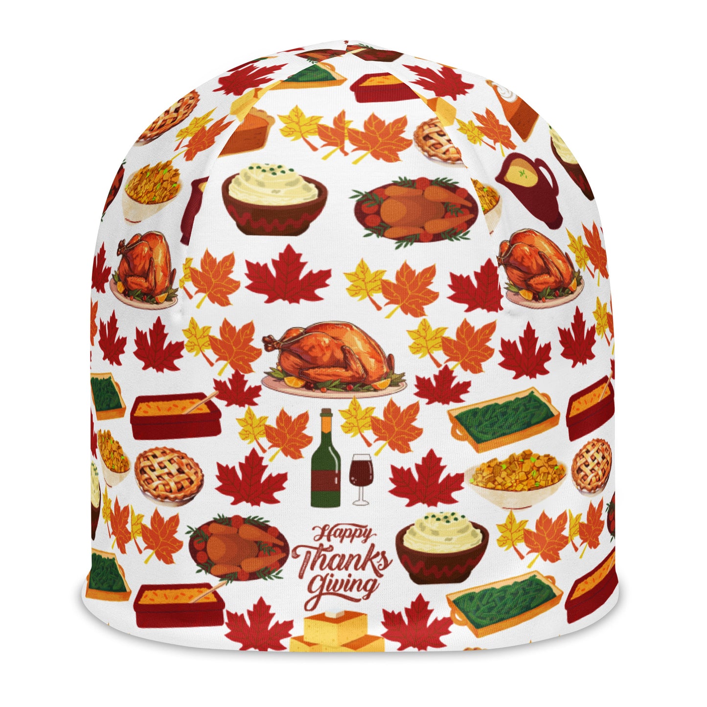 Thanksgiving All-Over Print Beanie