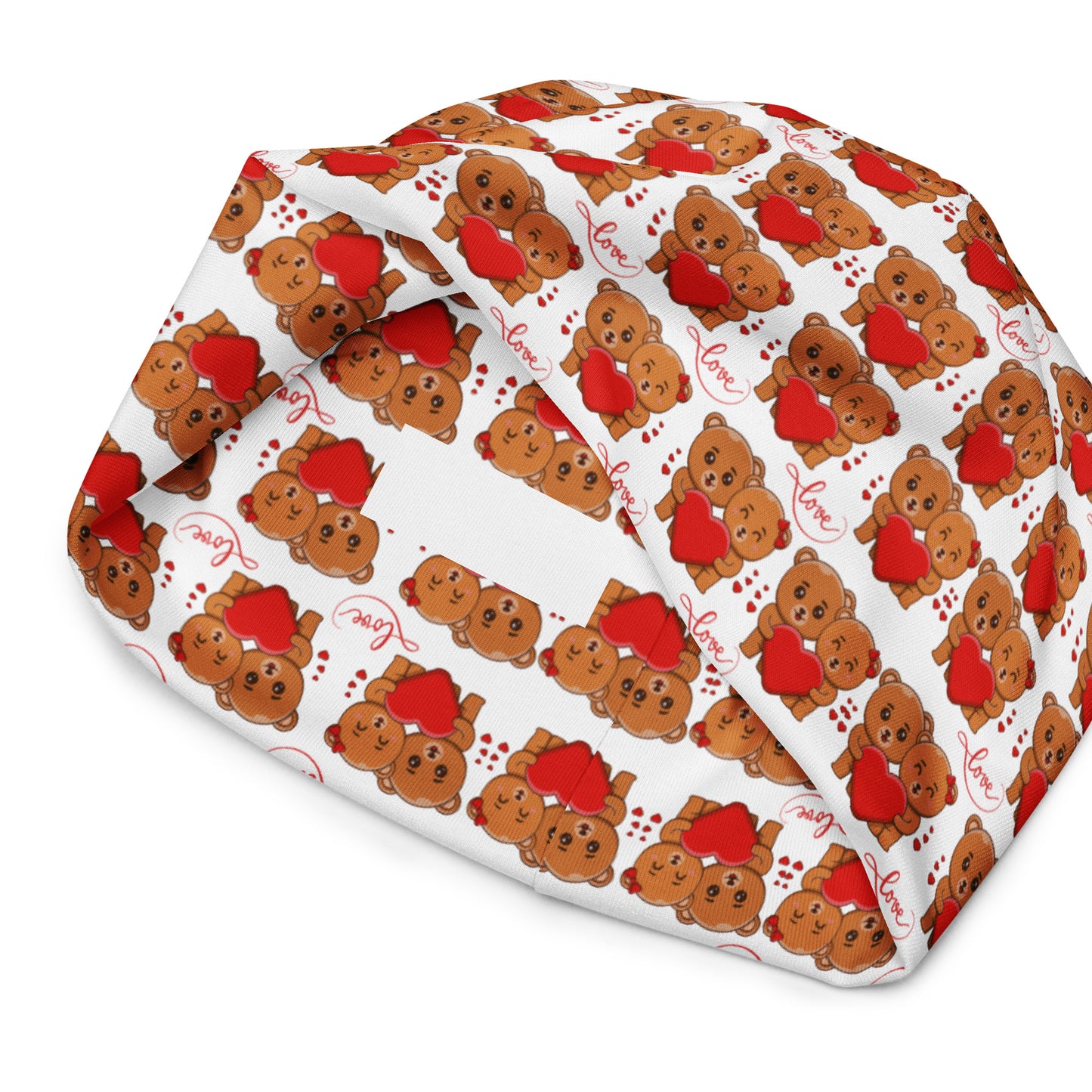 Teddy Bear All-Over Print Beanie