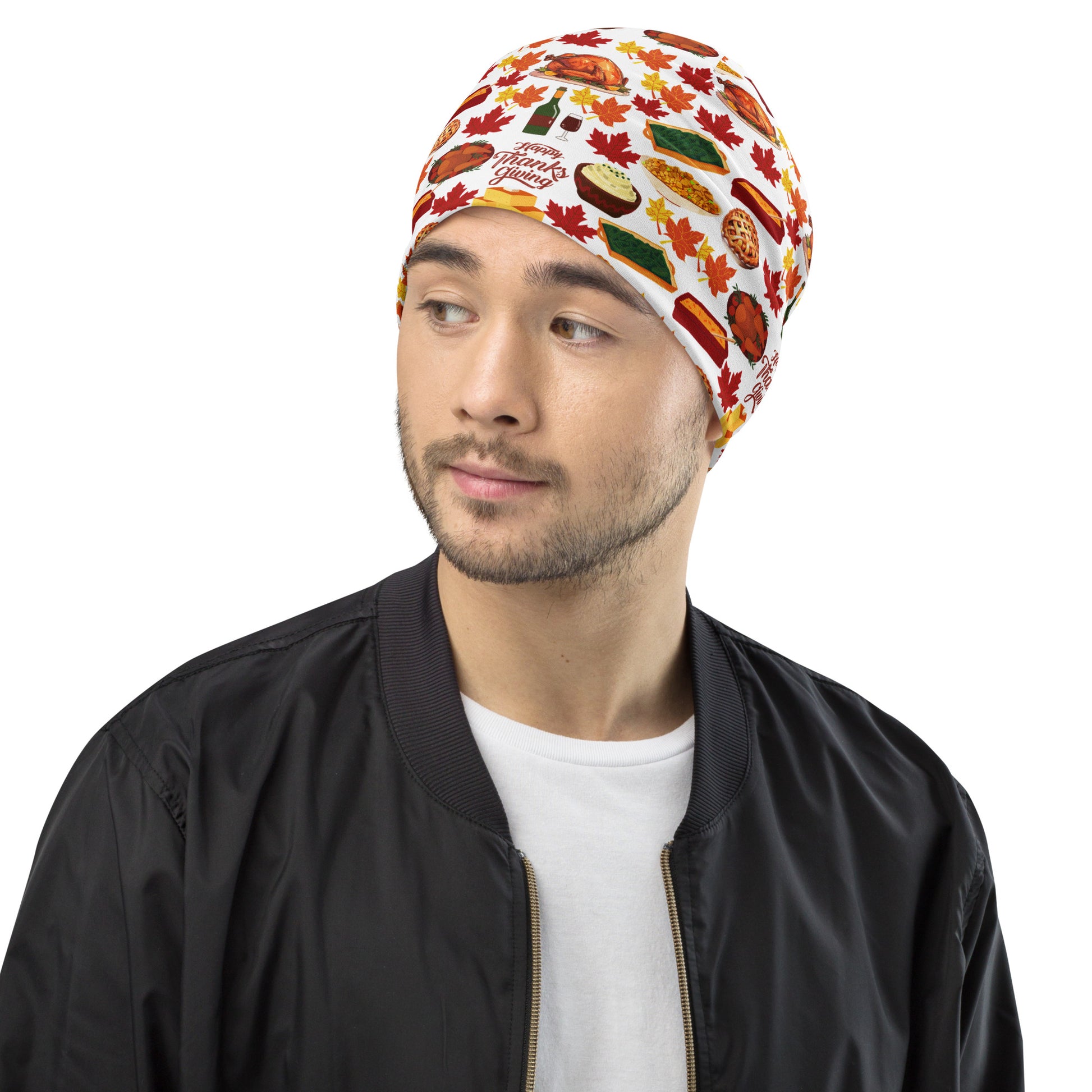 Thanksgiving All-Over Print Beanie