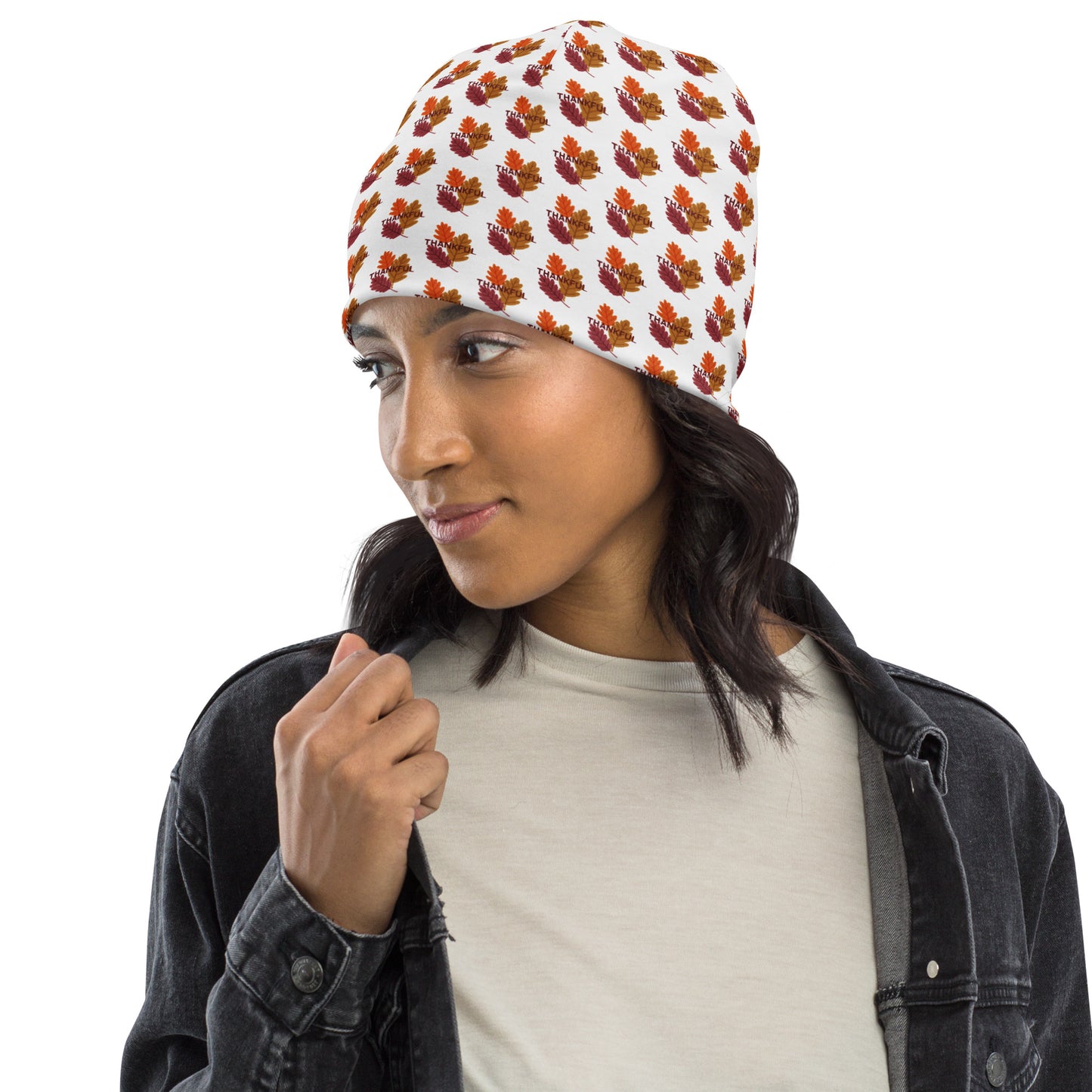 Thanksgiving All-Over Print Beanie