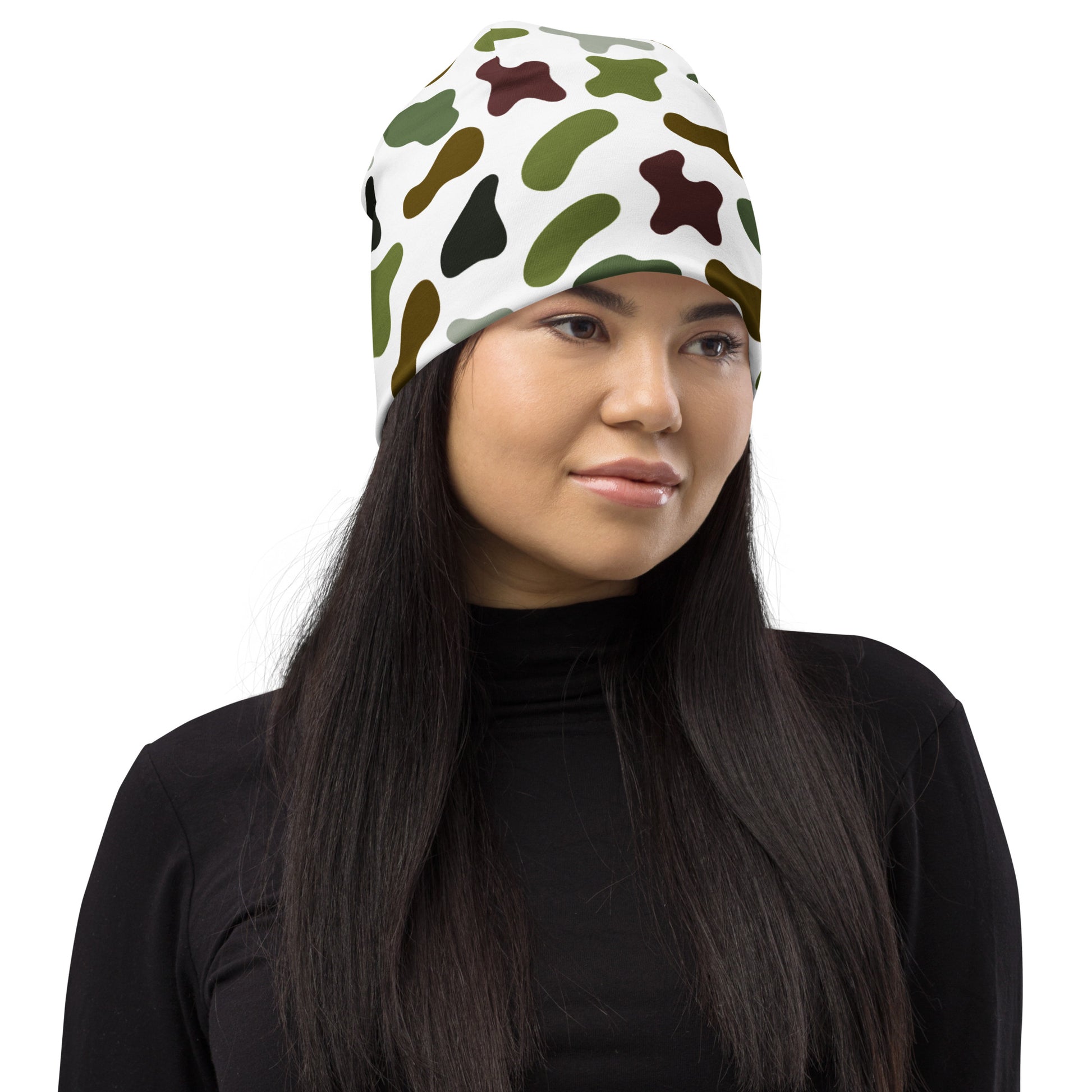 Camouflage All-Over Print Beanie