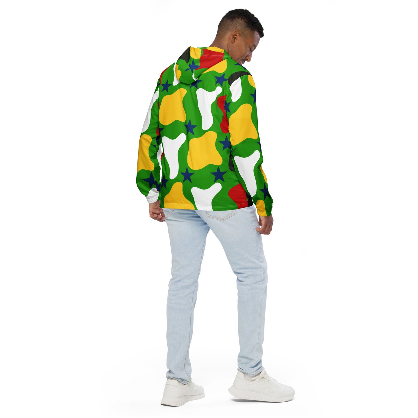 Christmas Holiday Men’s Windbreaker