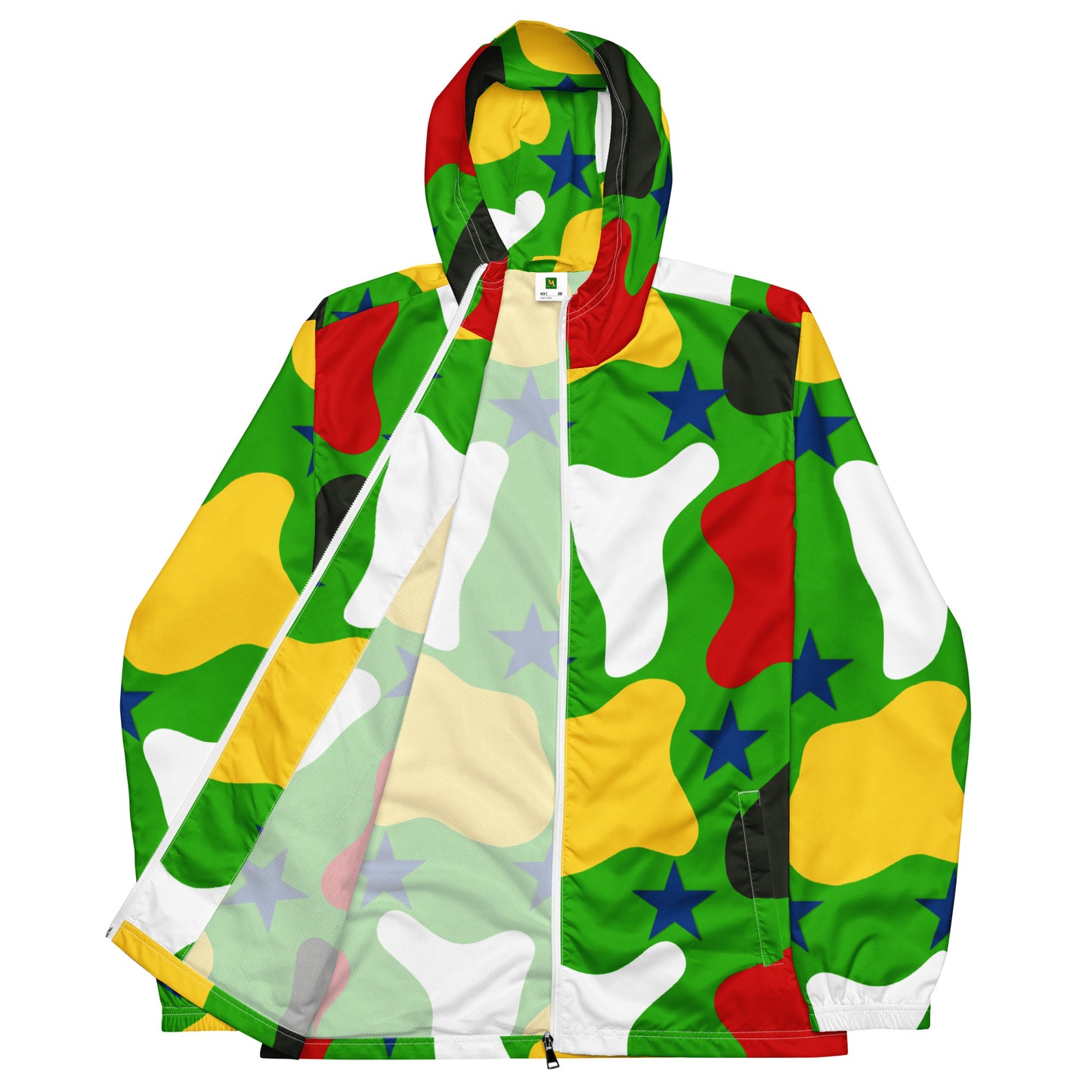Christmas Holiday Men’s Windbreaker