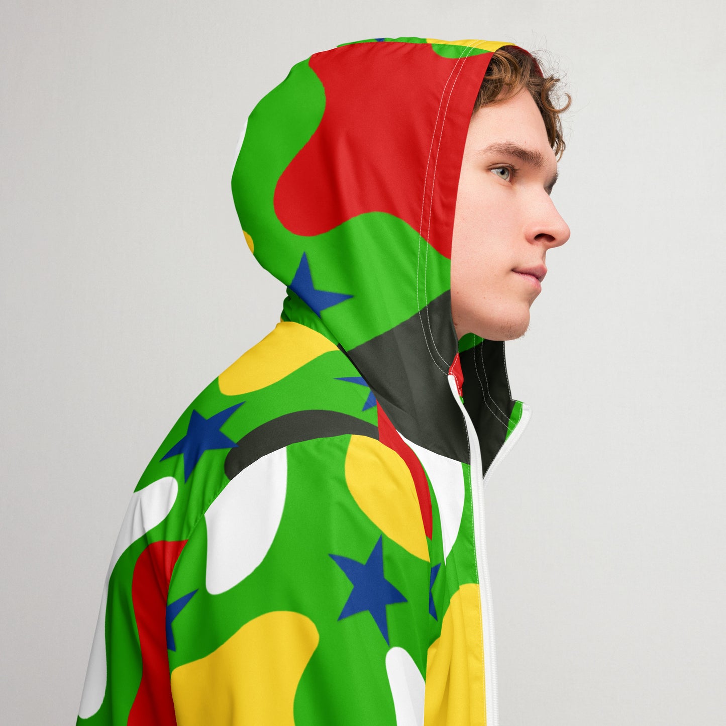 Christmas Holiday Men’s Windbreaker