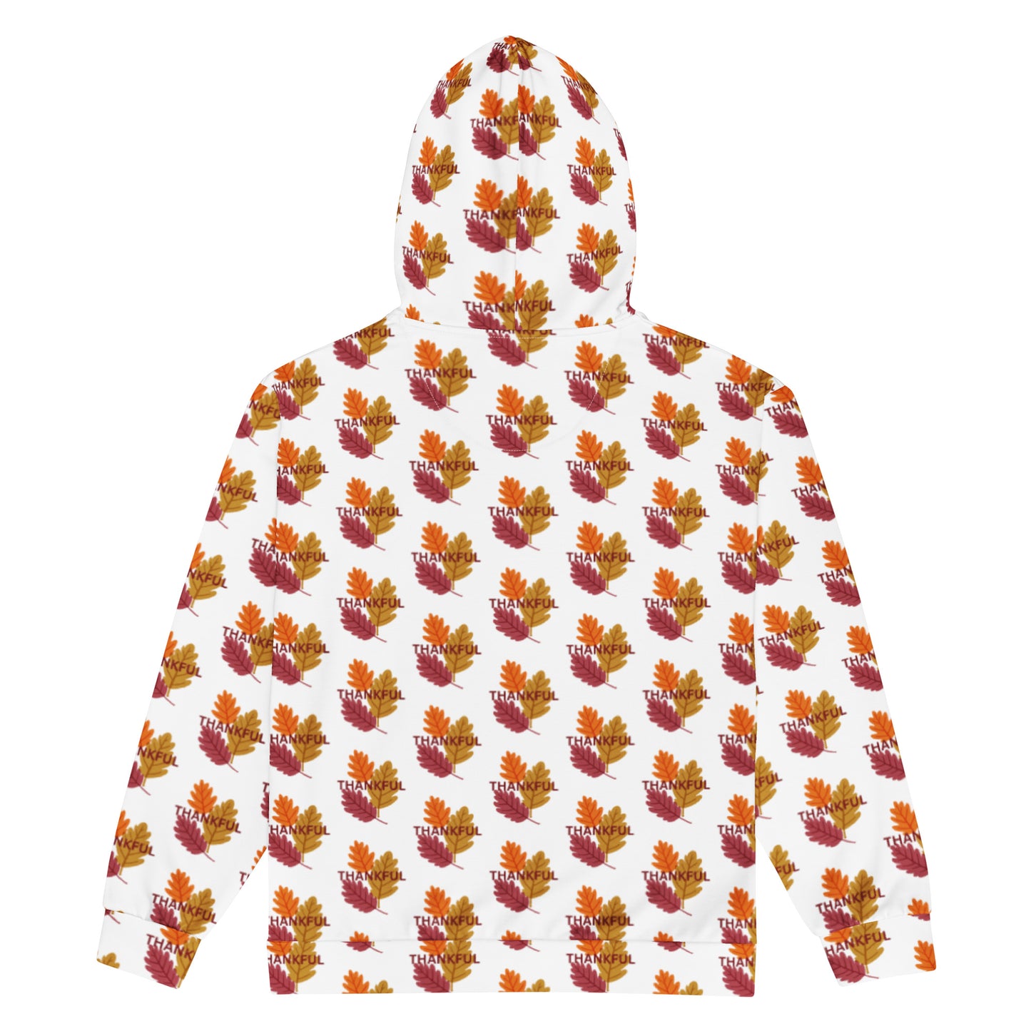 Thankful Thanksgiving Unisex Zip Hoodie