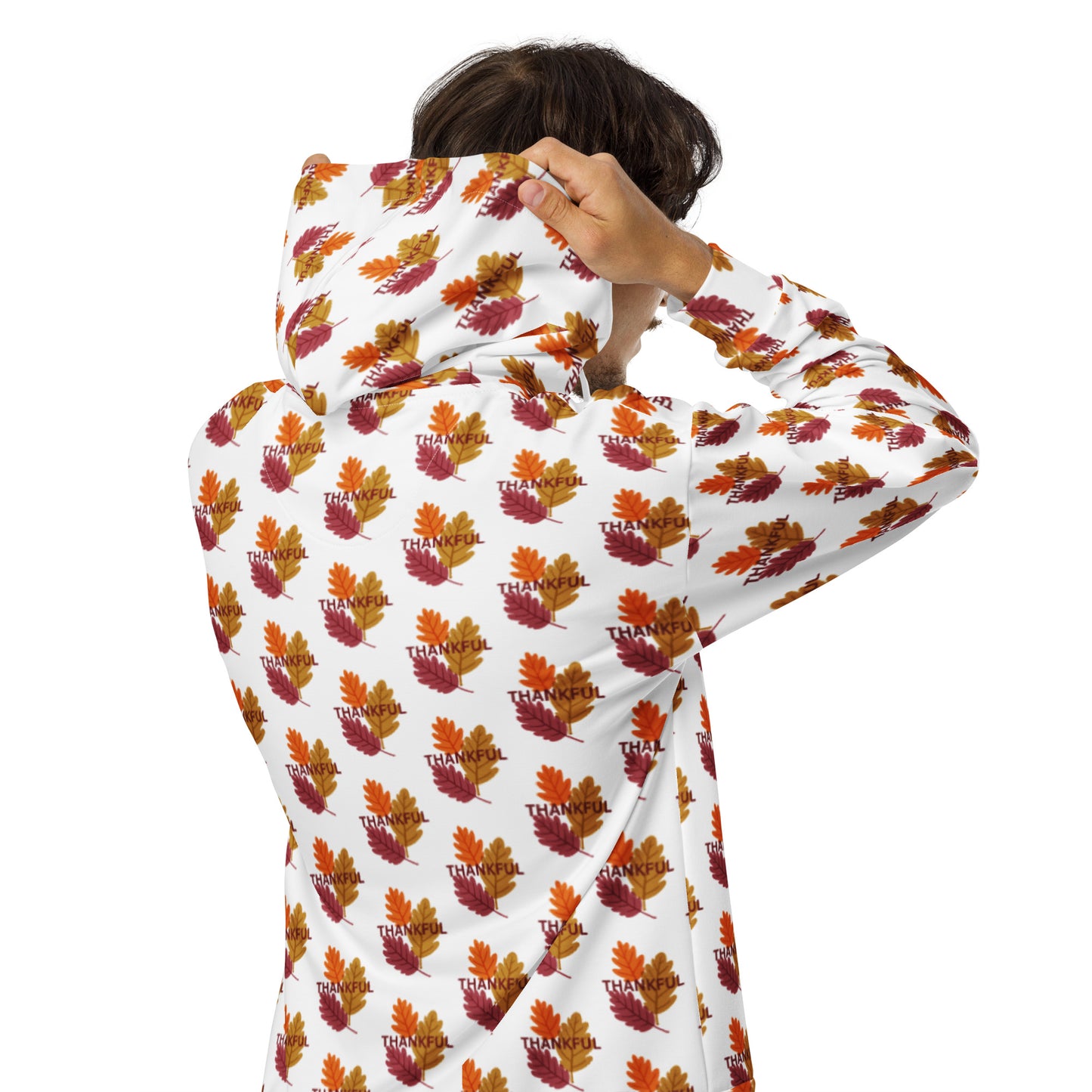 Thankful Thanksgiving Unisex Zip Hoodie