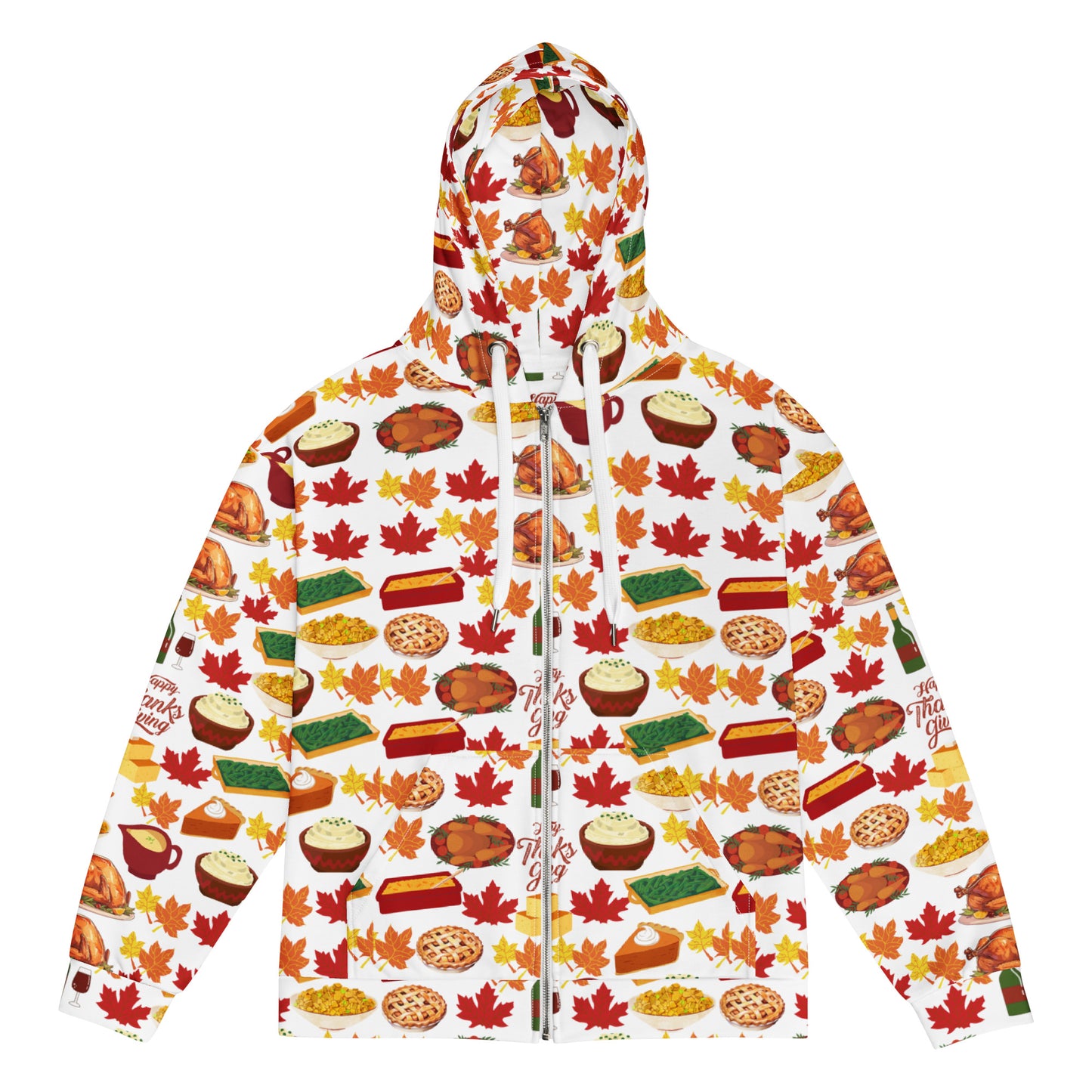 Thanksgiving Unisex Zip Hoodie