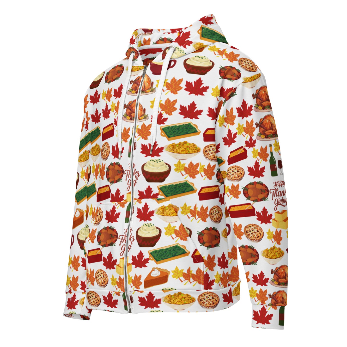 Thanksgiving Unisex Zip Hoodie