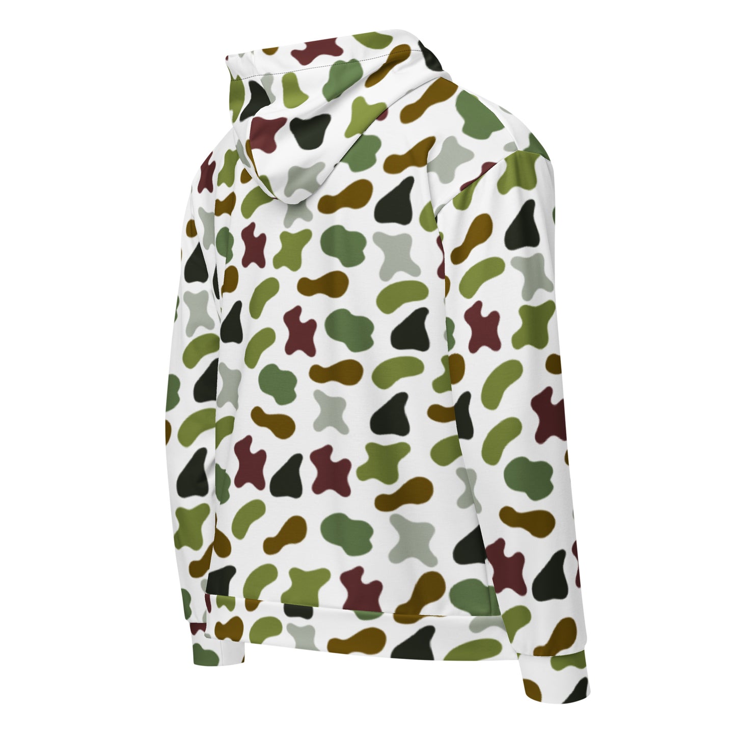 Camouflage Unisex Zip Hoodie
