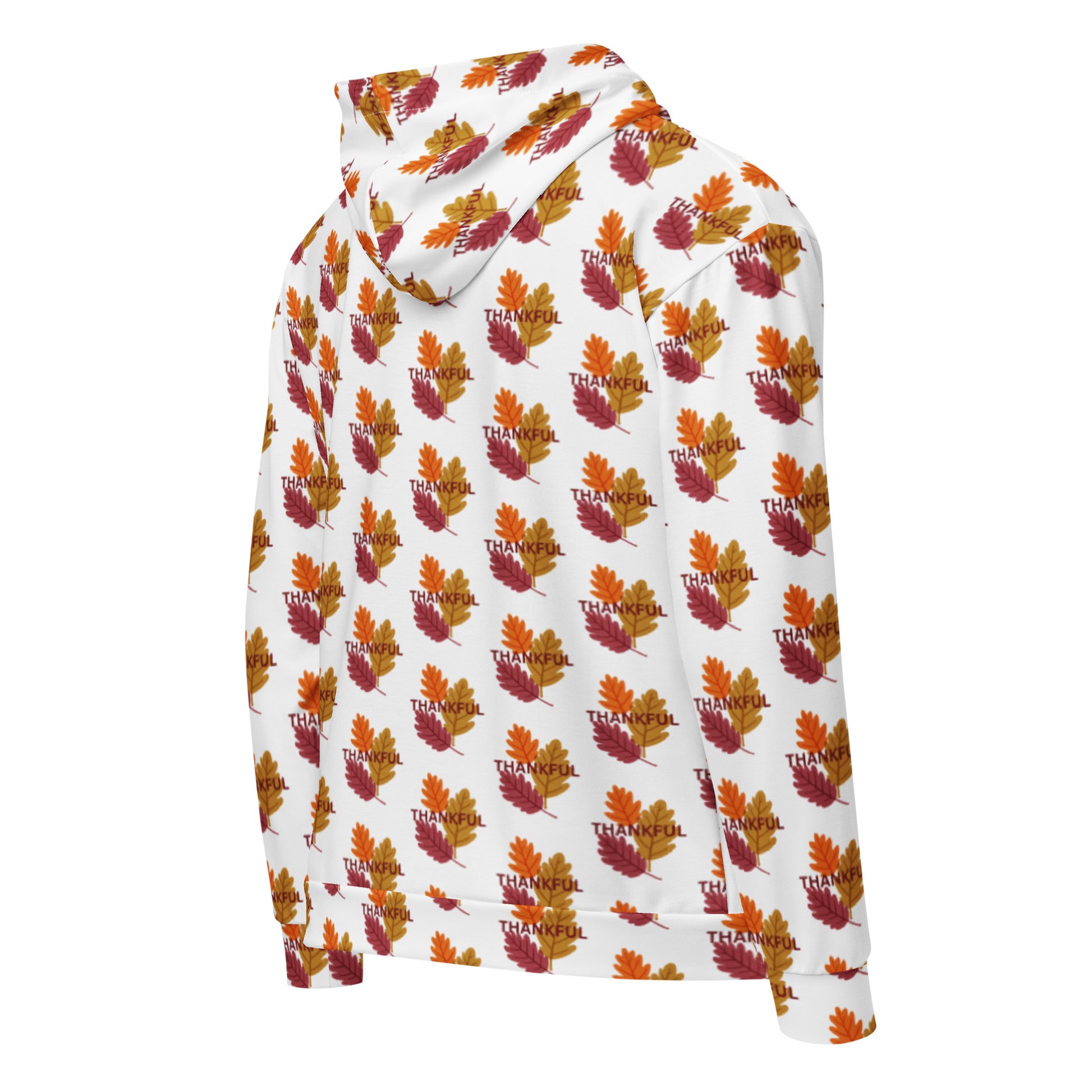 Thankful Thanksgiving Unisex Zip Hoodie