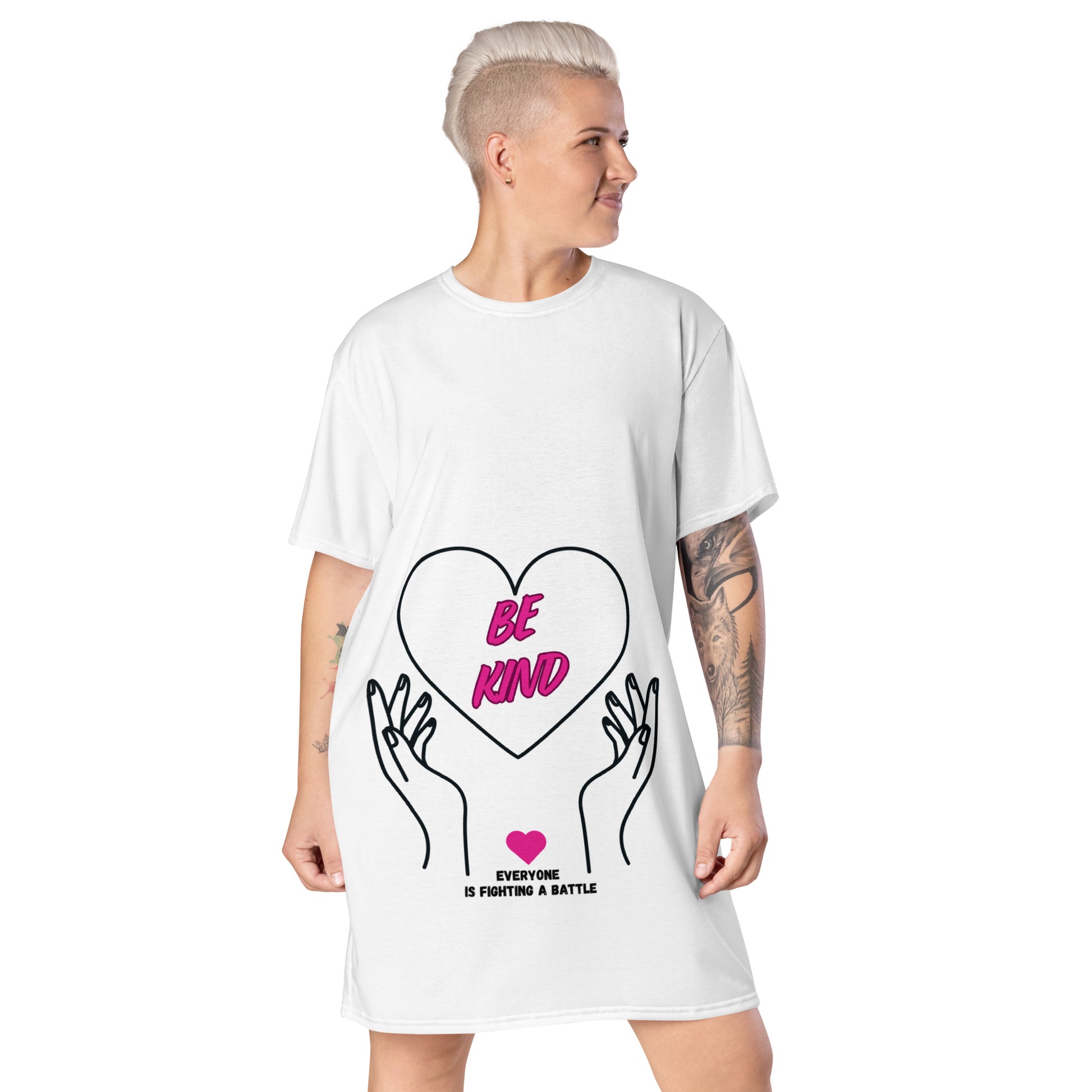 Be Kind T Shirt Dress