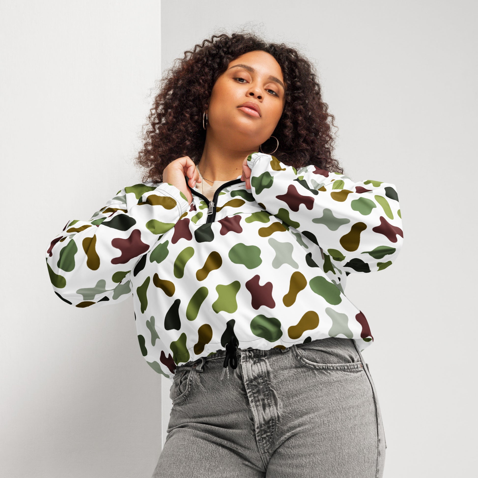 Women’s cropped windbreaker