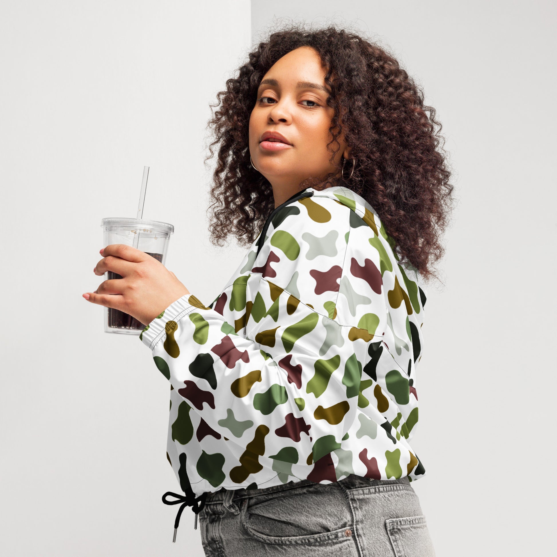 Women’s cropped windbreaker