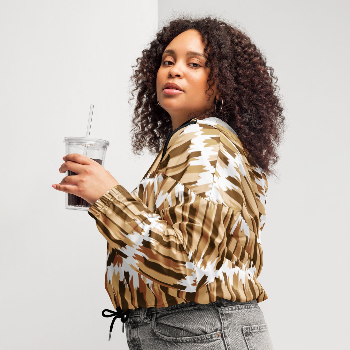 Fall Women’s cropped windbreaker