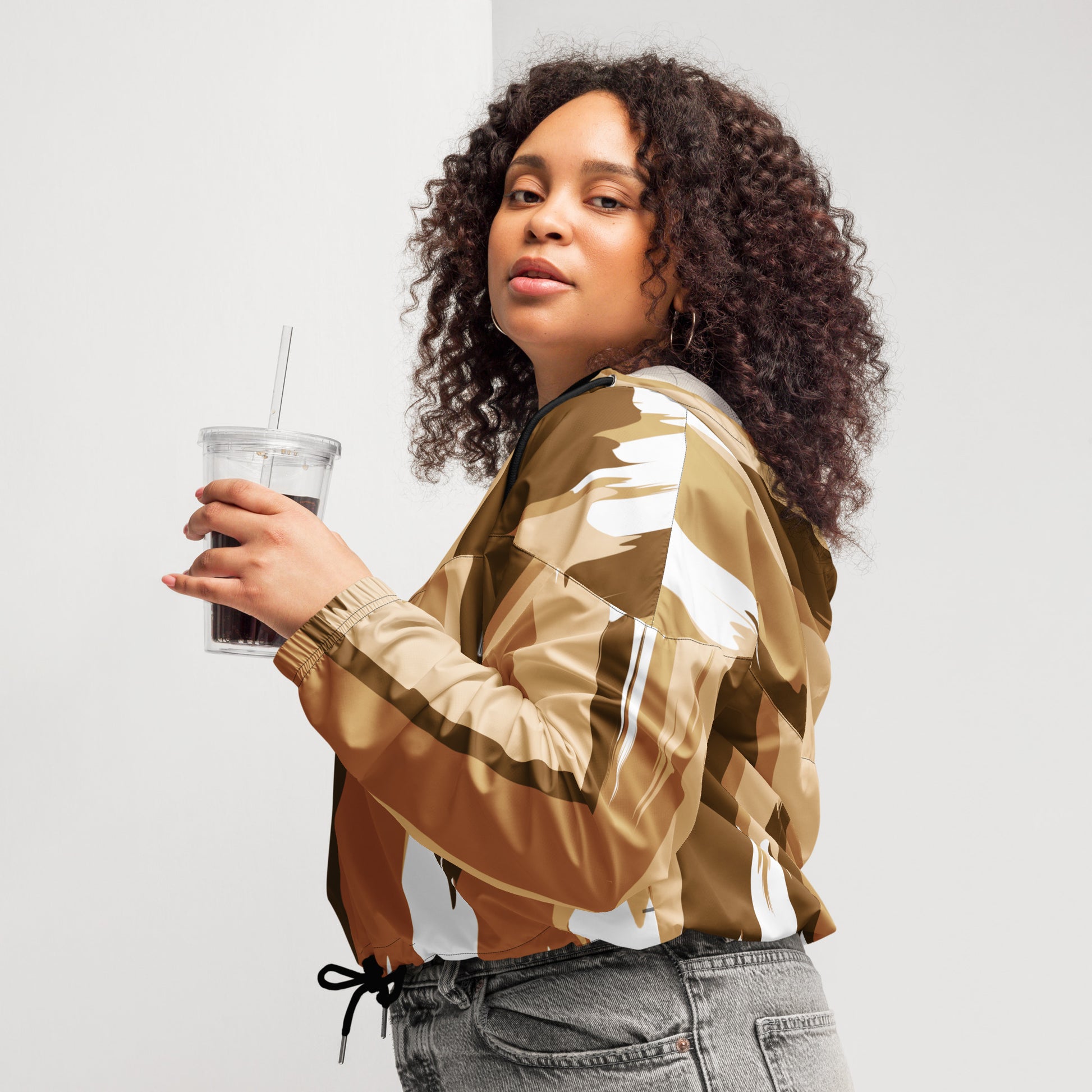 Fall Women’s cropped windbreaker