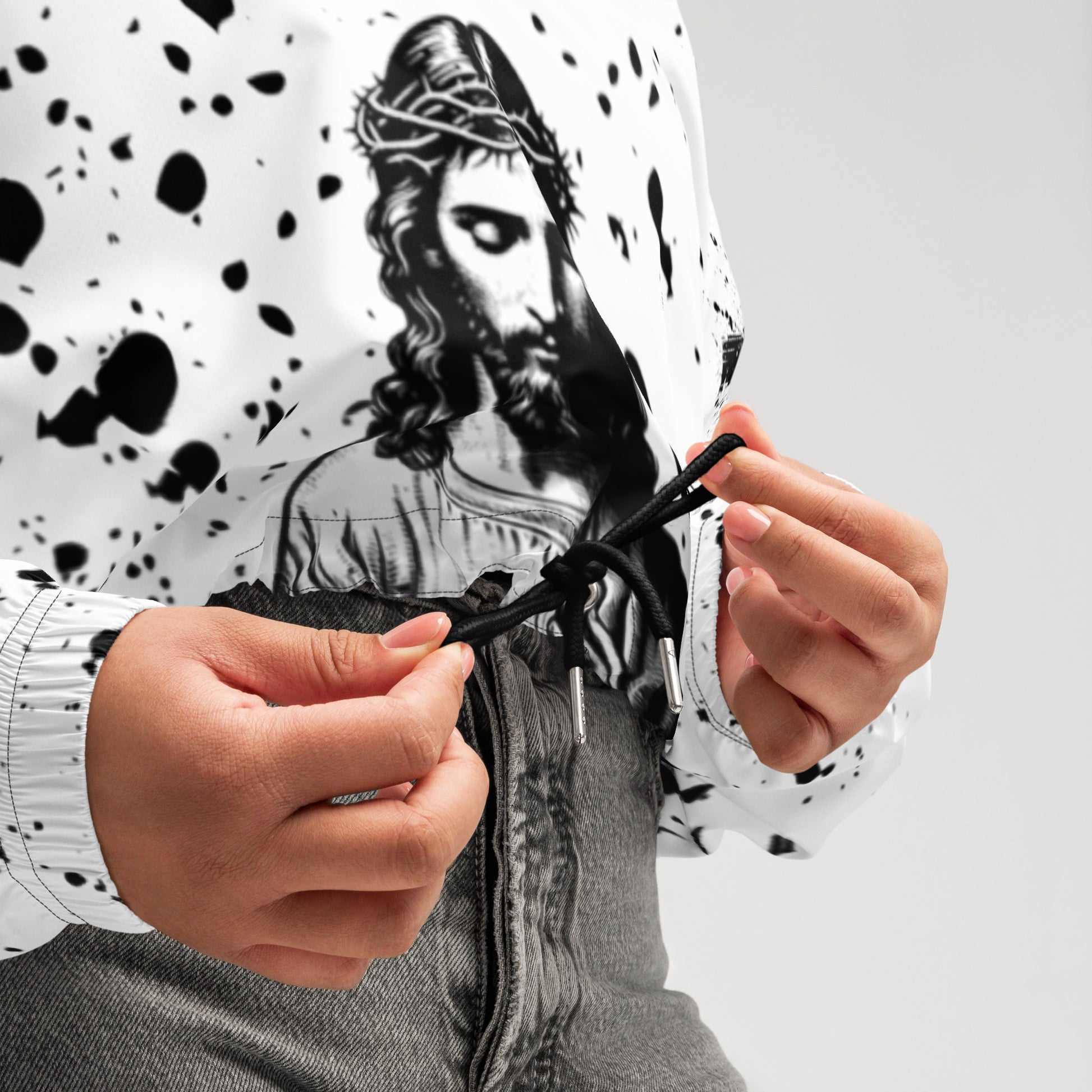 Inspirational Women’s cropped windbreaker