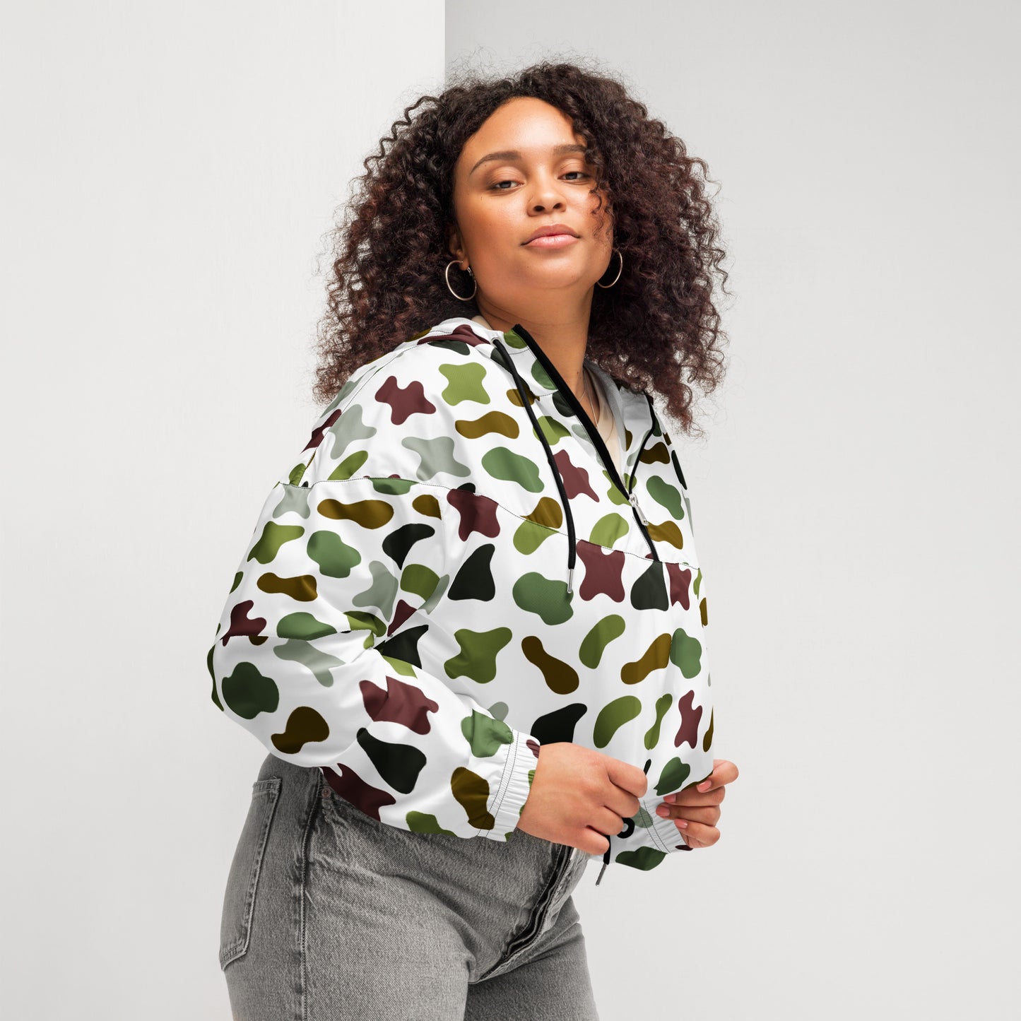 Women’s cropped windbreaker