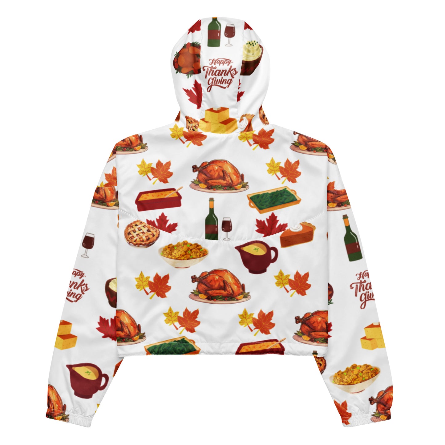 Thanksgiving Women’s cropped windbreaker