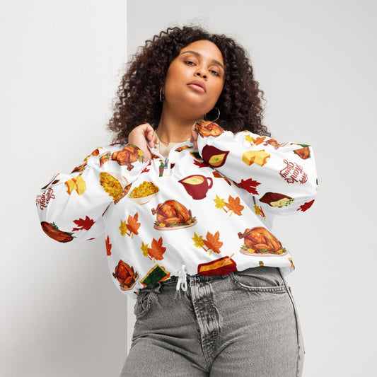 Thanksgiving Women’s cropped windbreaker