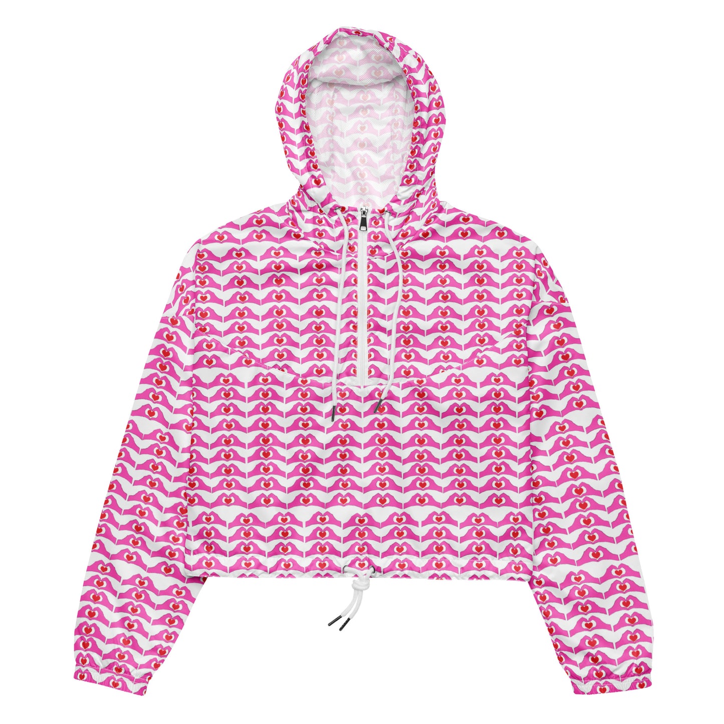 Spread the love Women’s cropped windbreaker
