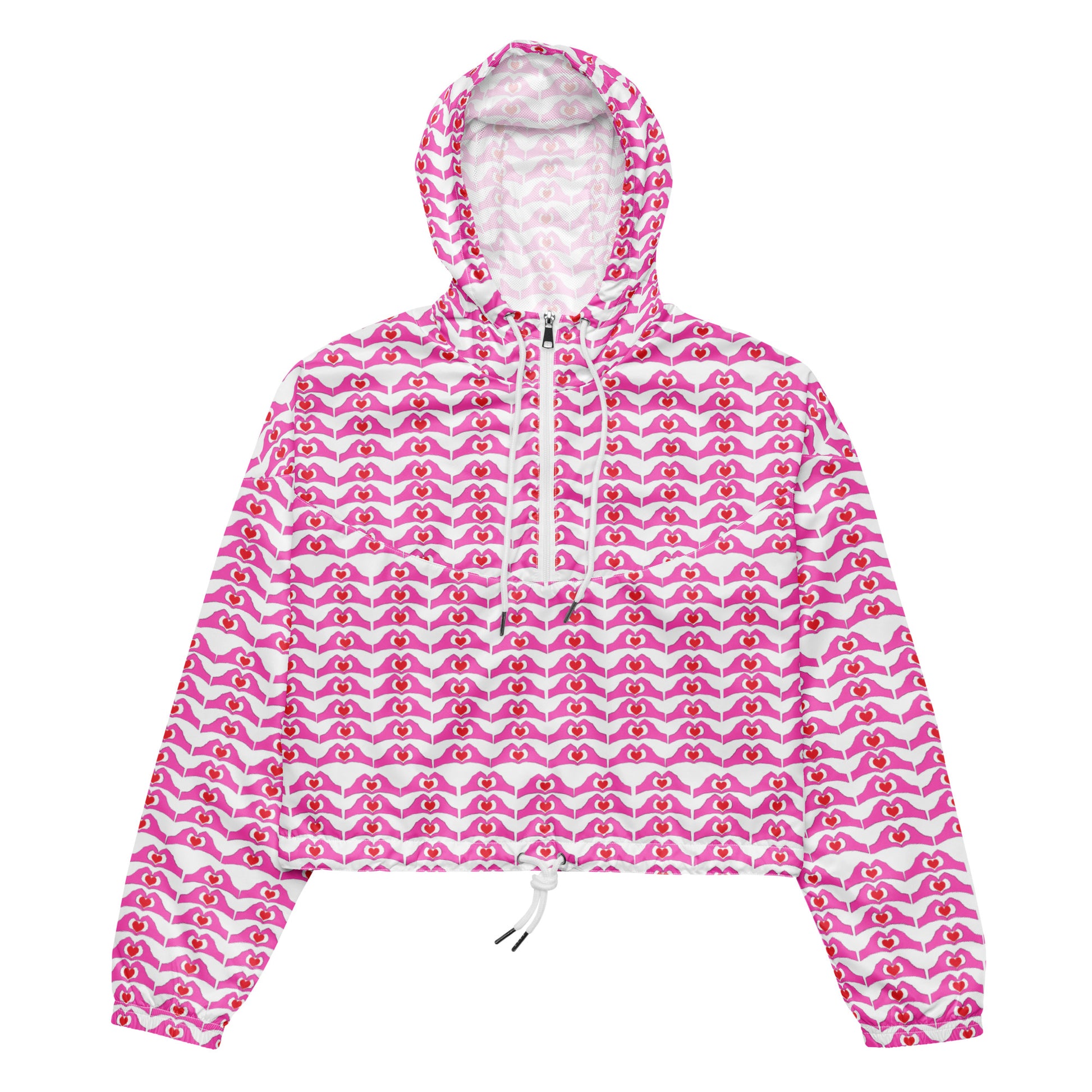 Spread the love Women’s cropped windbreaker