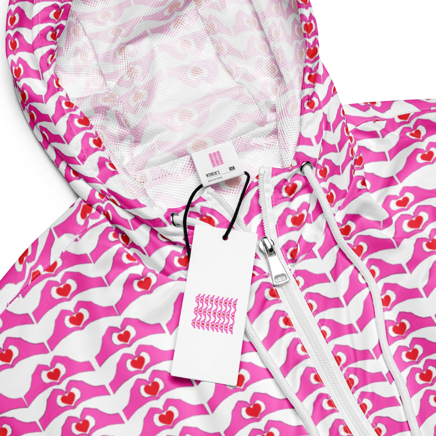 Spread the love Women’s cropped windbreaker