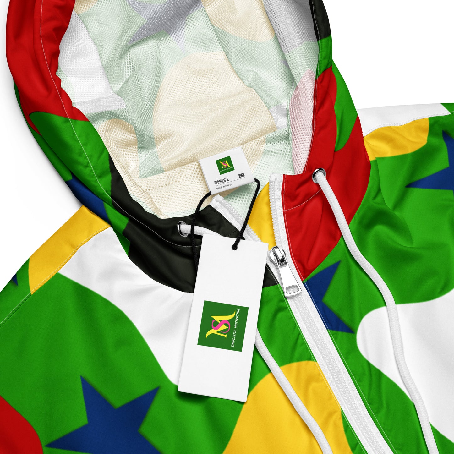 Christmas Women’s Cropped Windbreaker