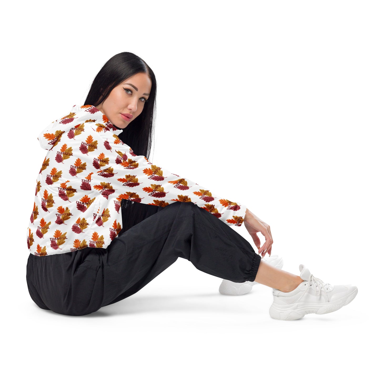 Thanksgiving Women’s cropped windbreaker