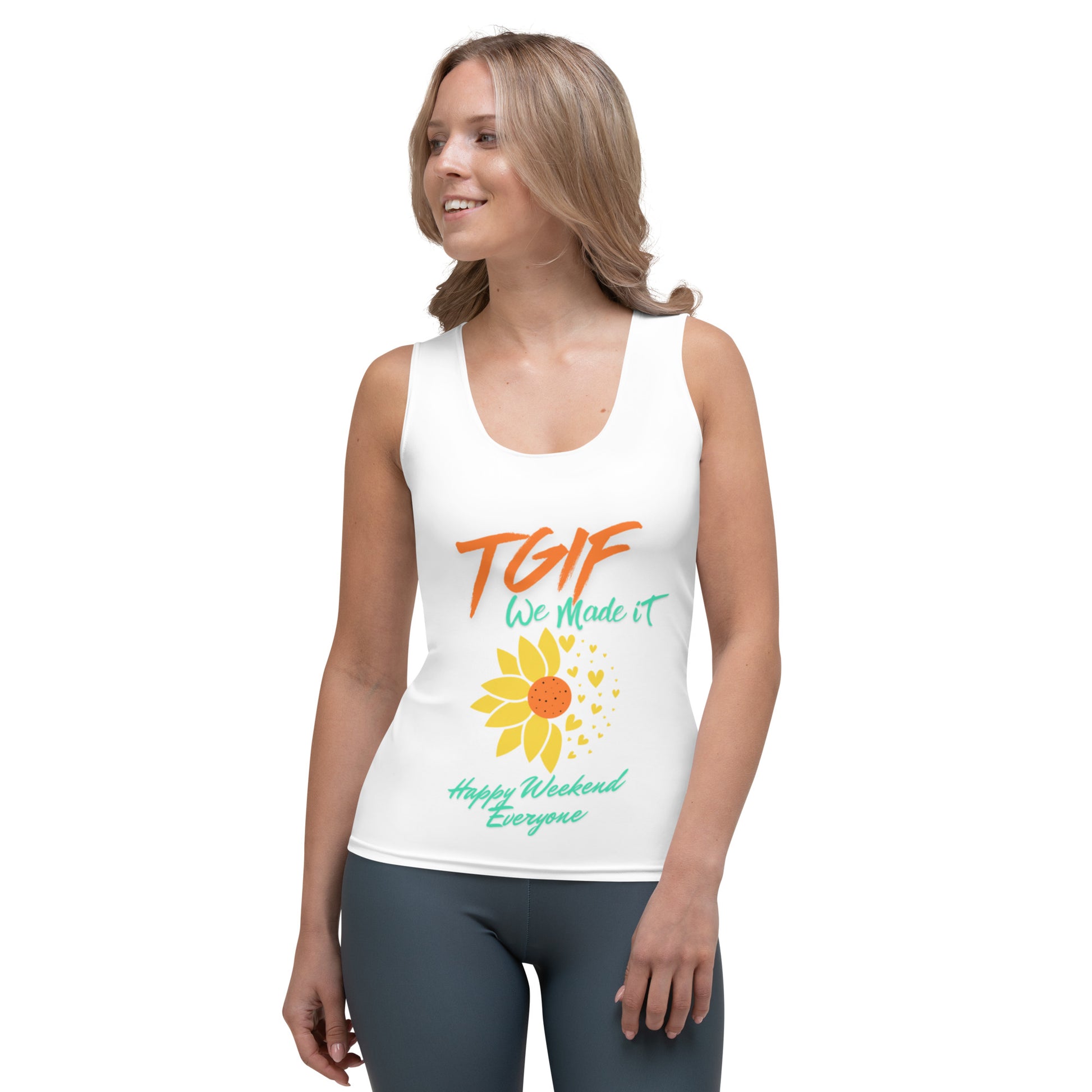 TGIF Motivational T shirt Tank Top