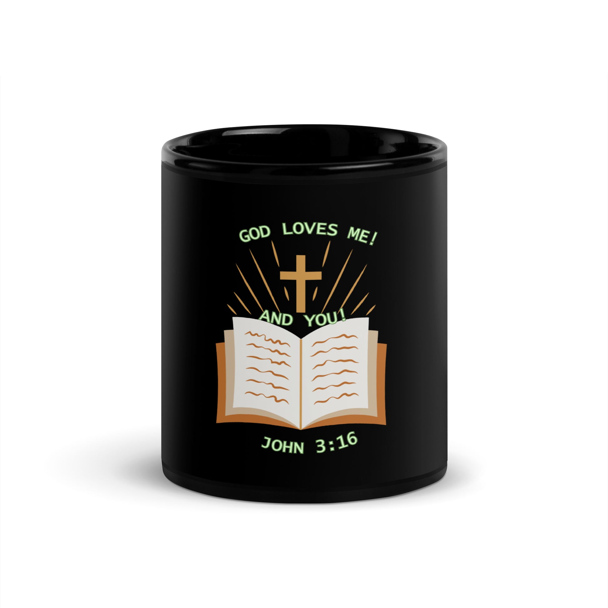 Inspirational Black  Mug