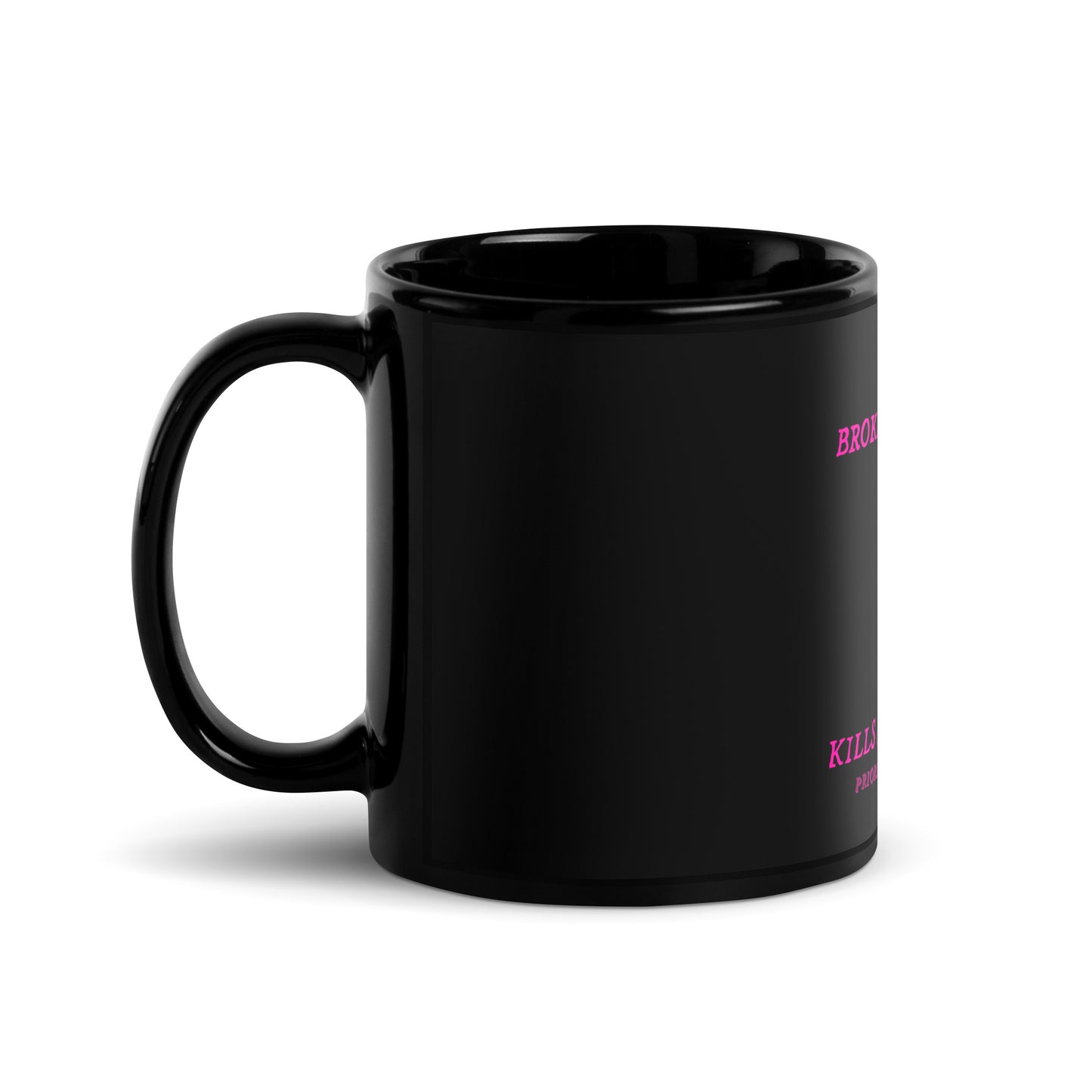 Inspirational Black Mug