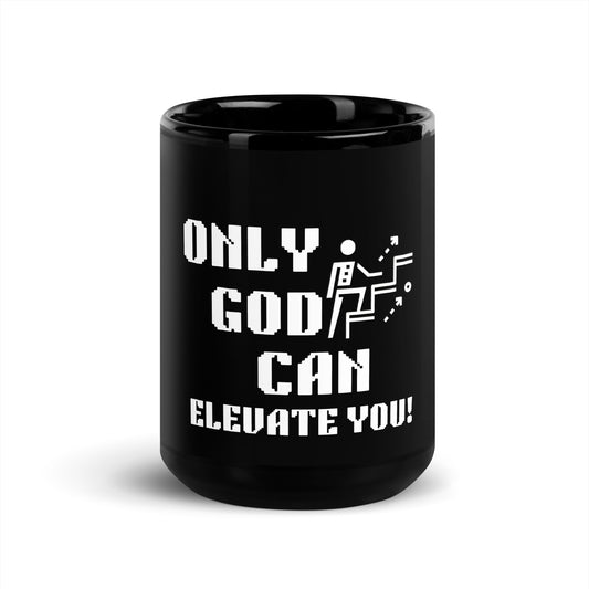 Inspirational Black Mug