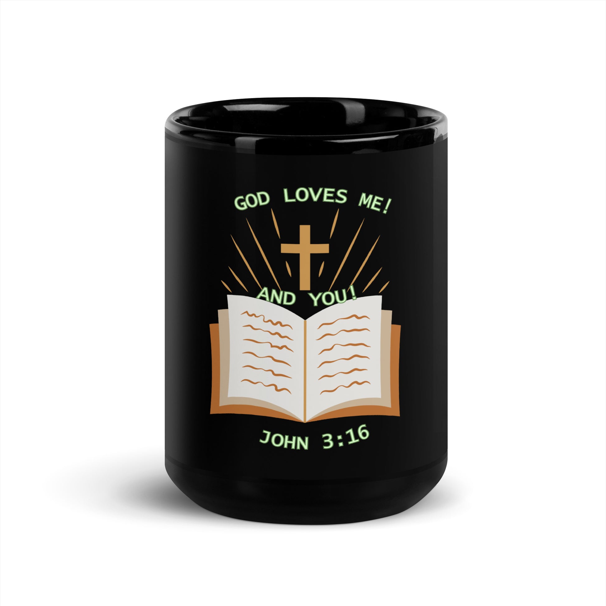 Inspirational Black  Mug