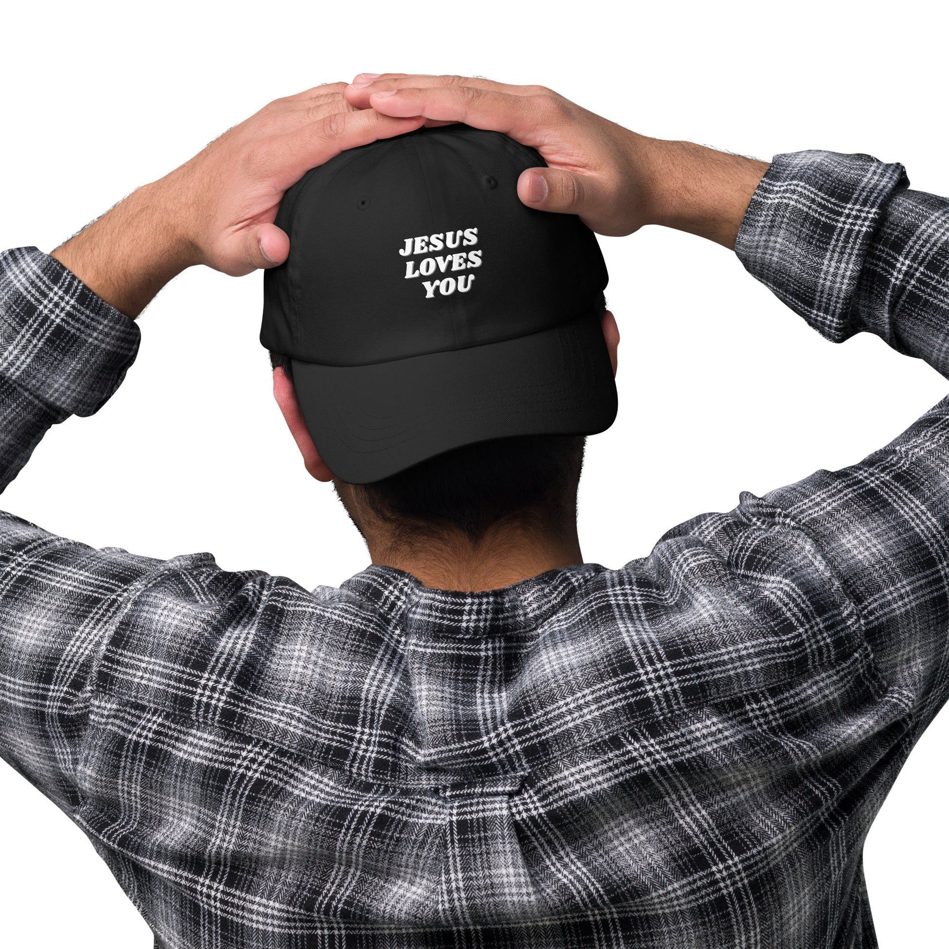 Jesus Loves You Christian Inspirational Dad Hat