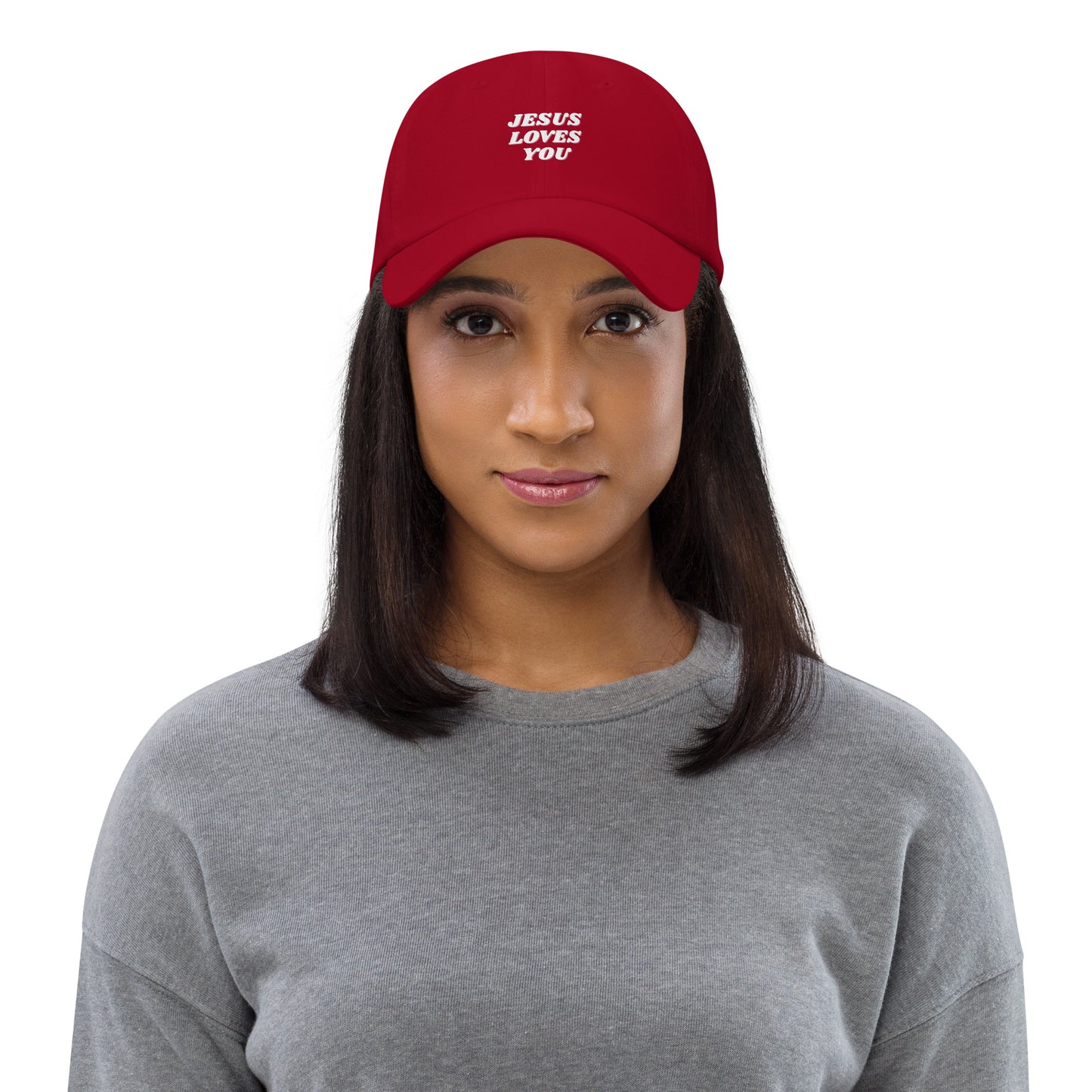 Jesus Loves You Christian Inspirational Dad Hat