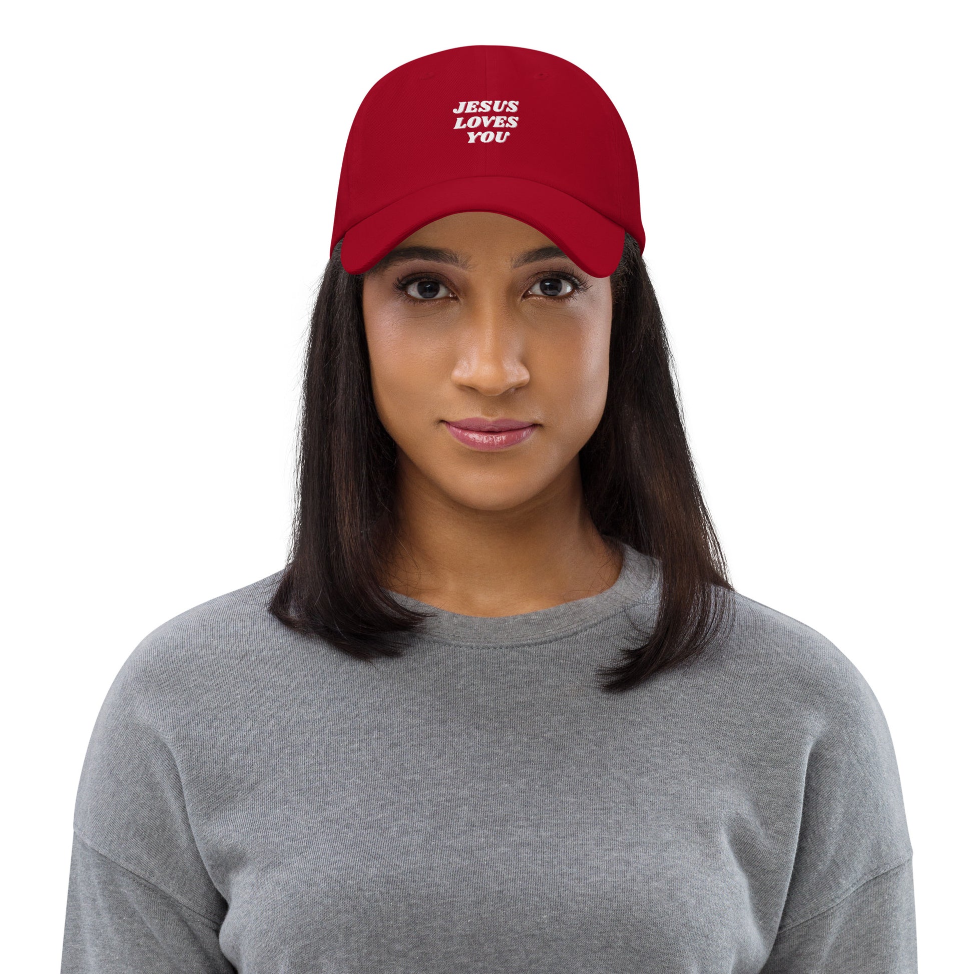 Jesus Loves You Christian Inspirational Dad Hat