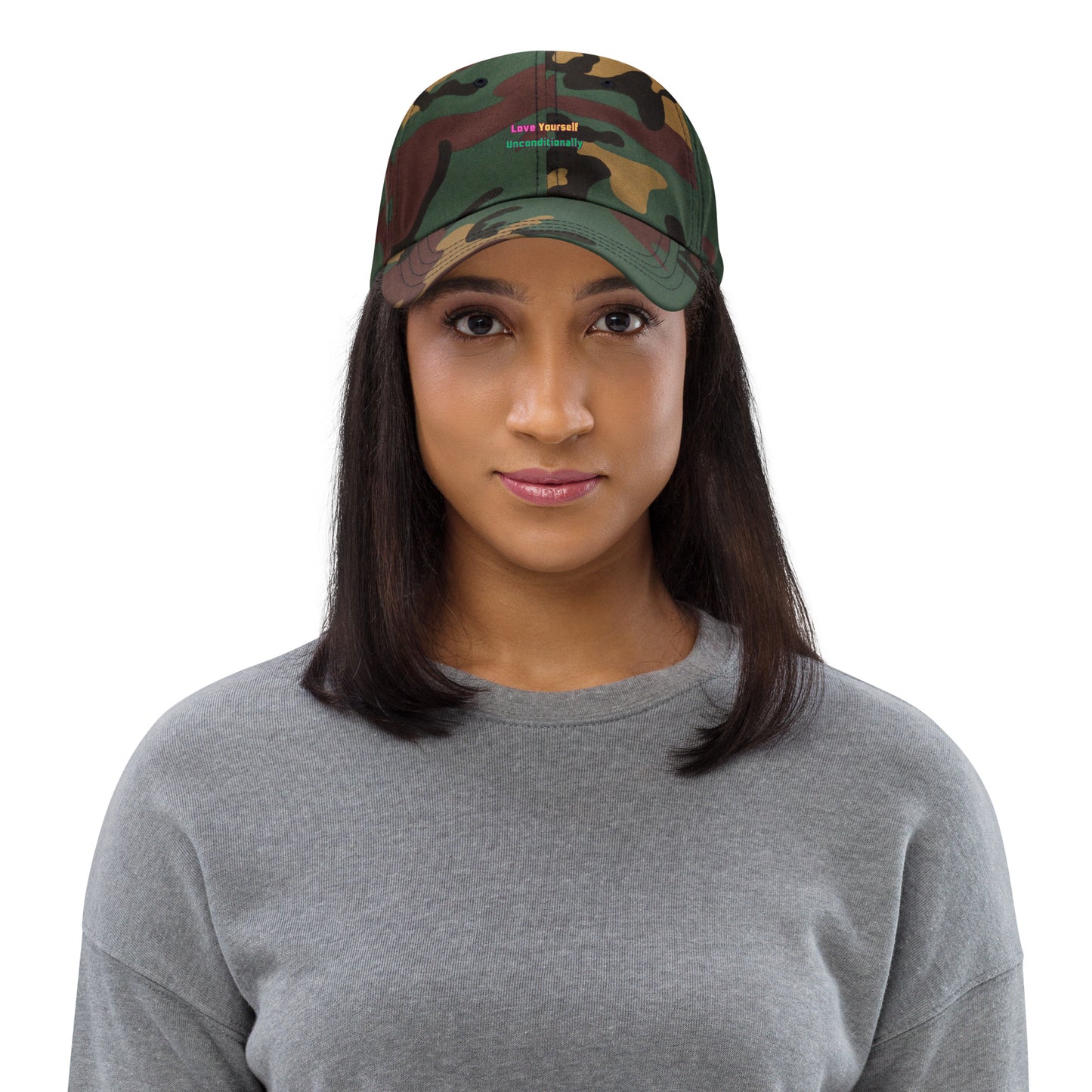Love Yourself Unconditionally  Inspirational Dad Hat