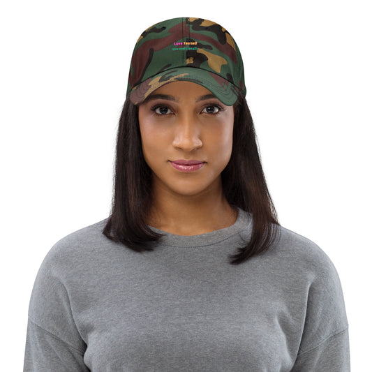 Love Yourself Unconditionally  Inspirational Dad Hat