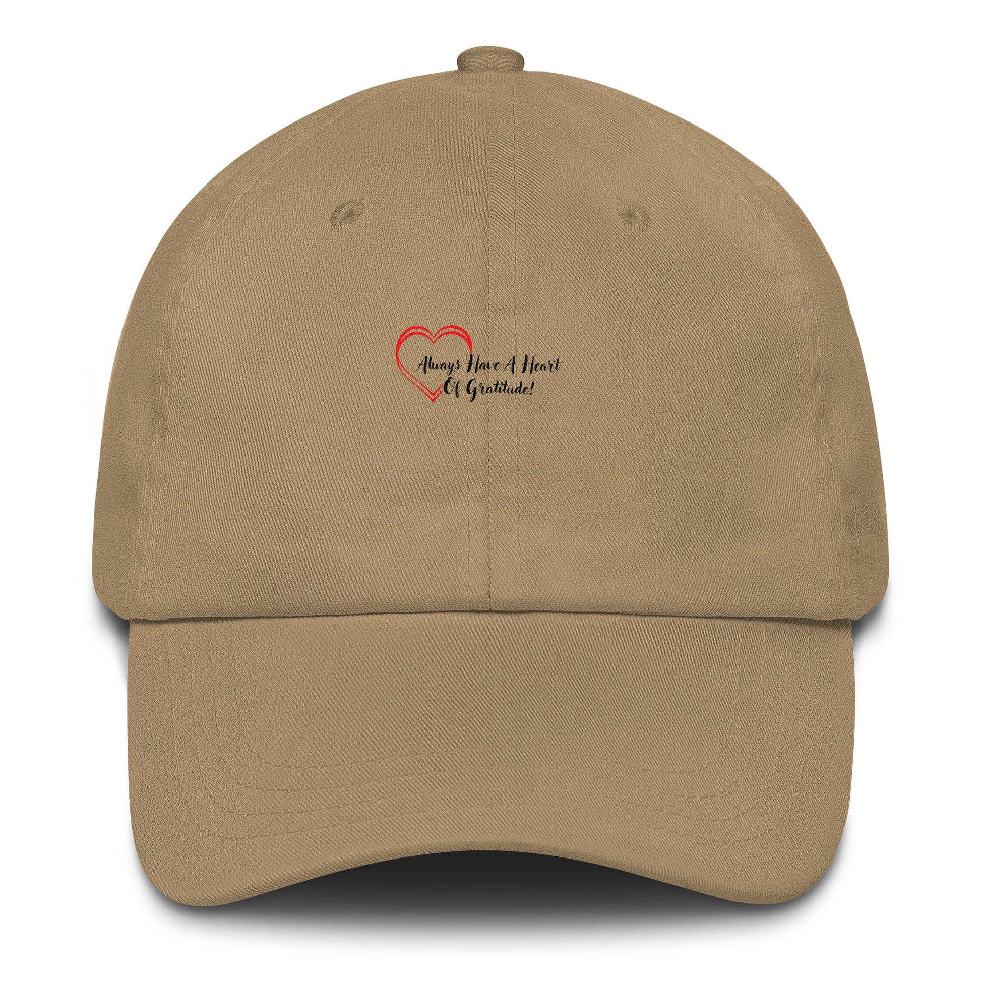 Heart Of Heart Gratitude Blessed Motivational Dad hat