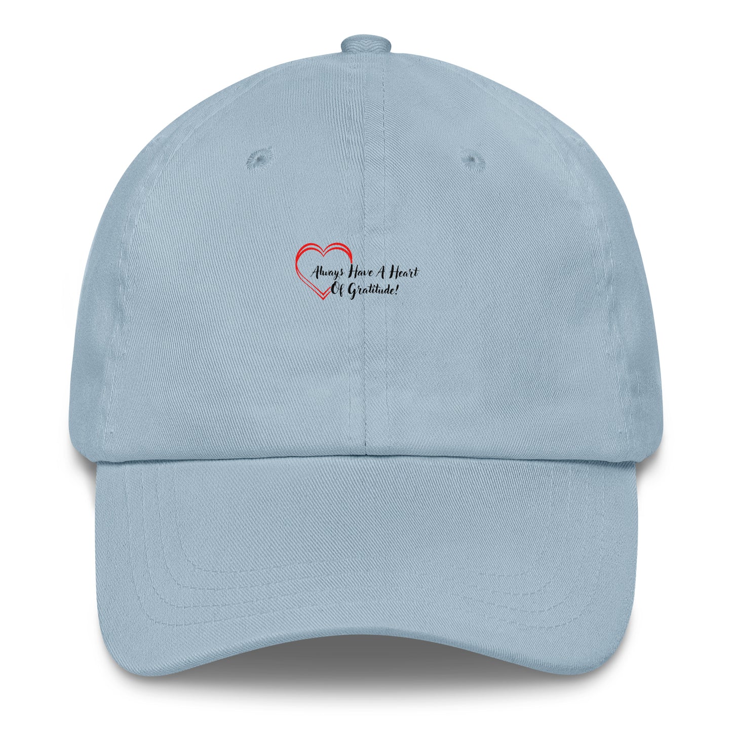 Heart Of Heart Gratitude Blessed Motivational Dad hat