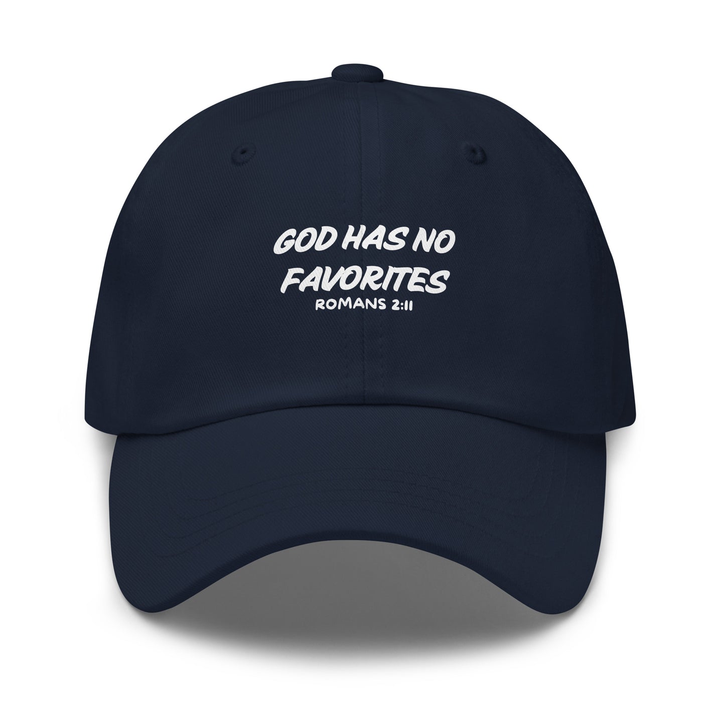 God Has No Favorites Christian Dad Hat