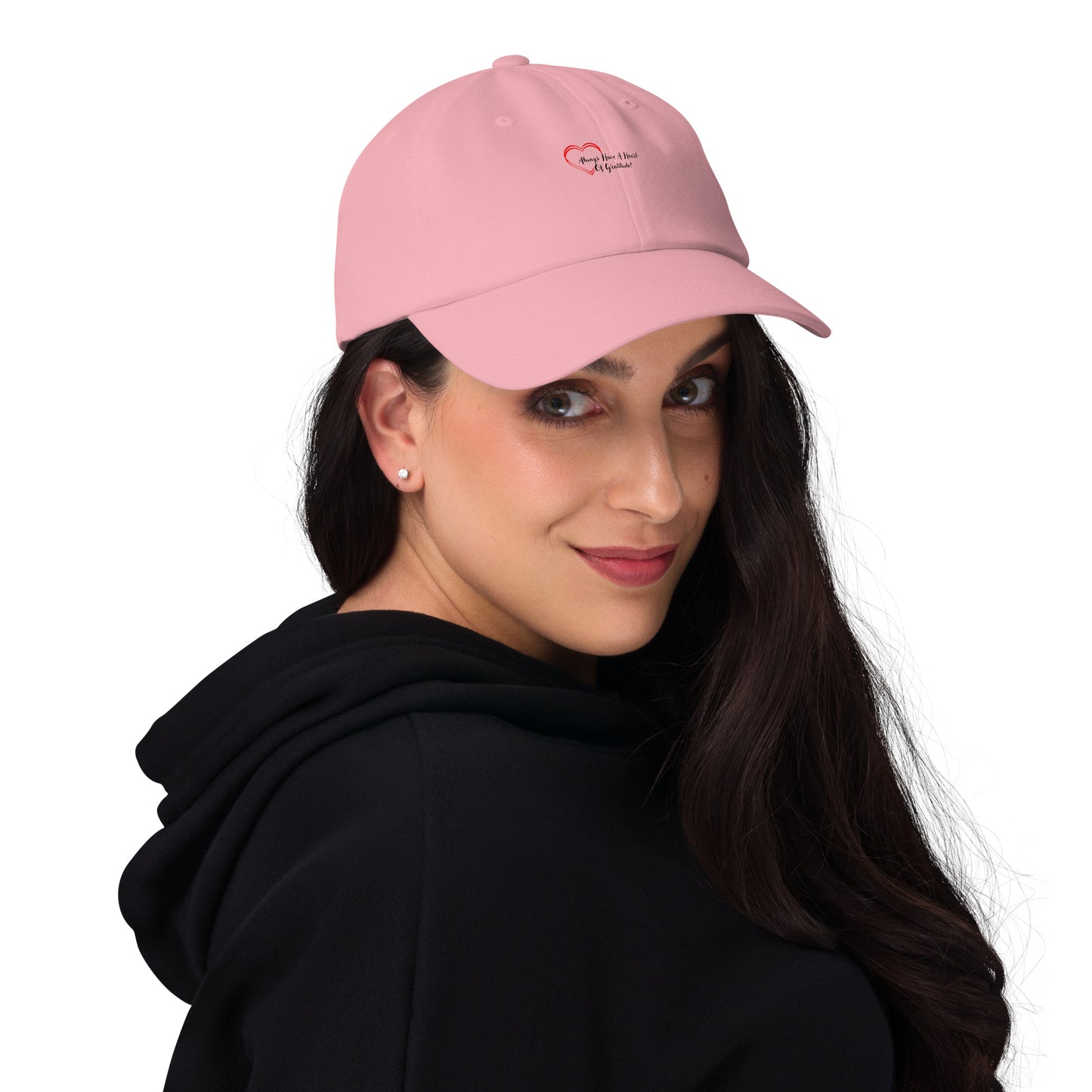 Heart Of Heart Gratitude Blessed Motivational Dad hat