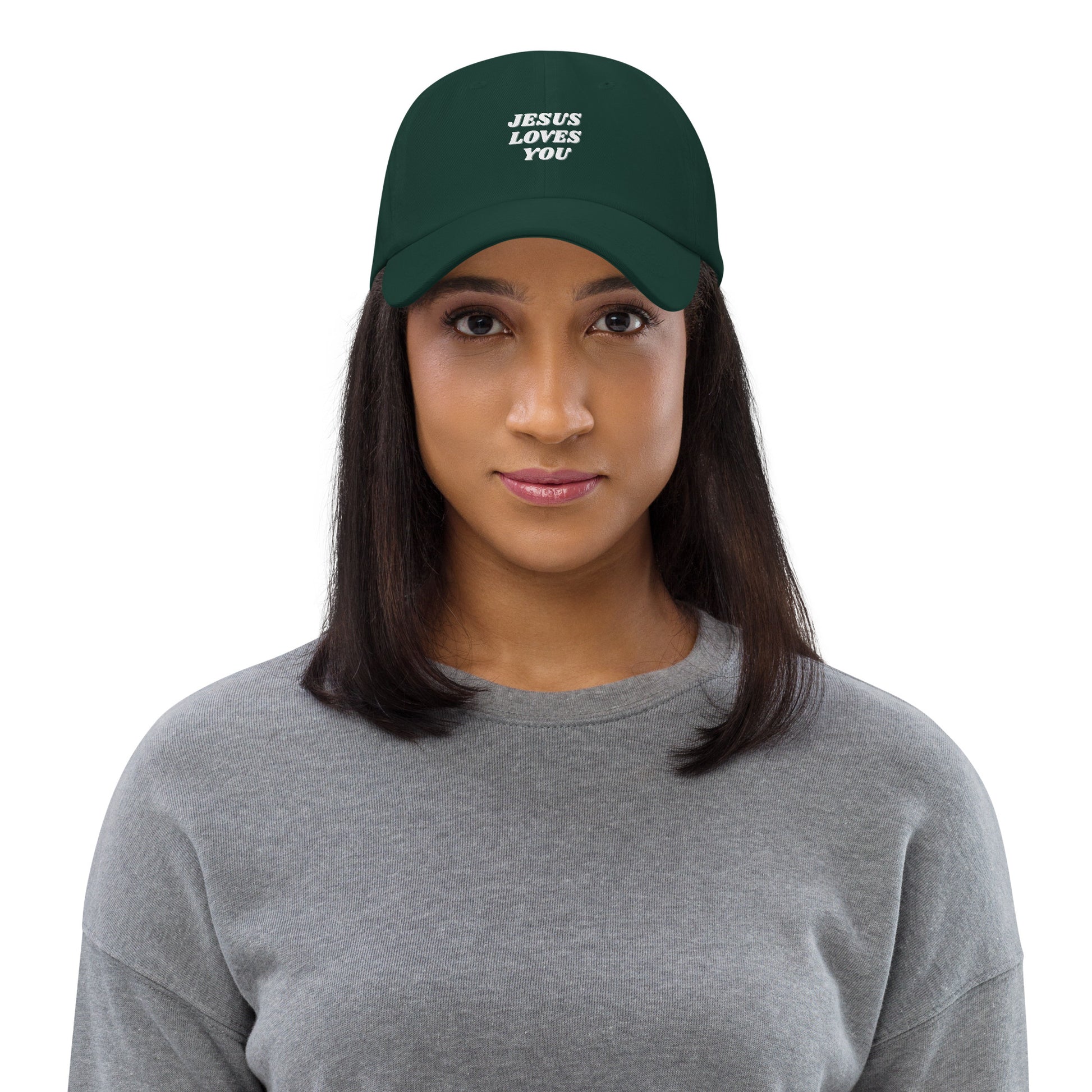 Jesus Loves You Christian Inspirational Dad Hat